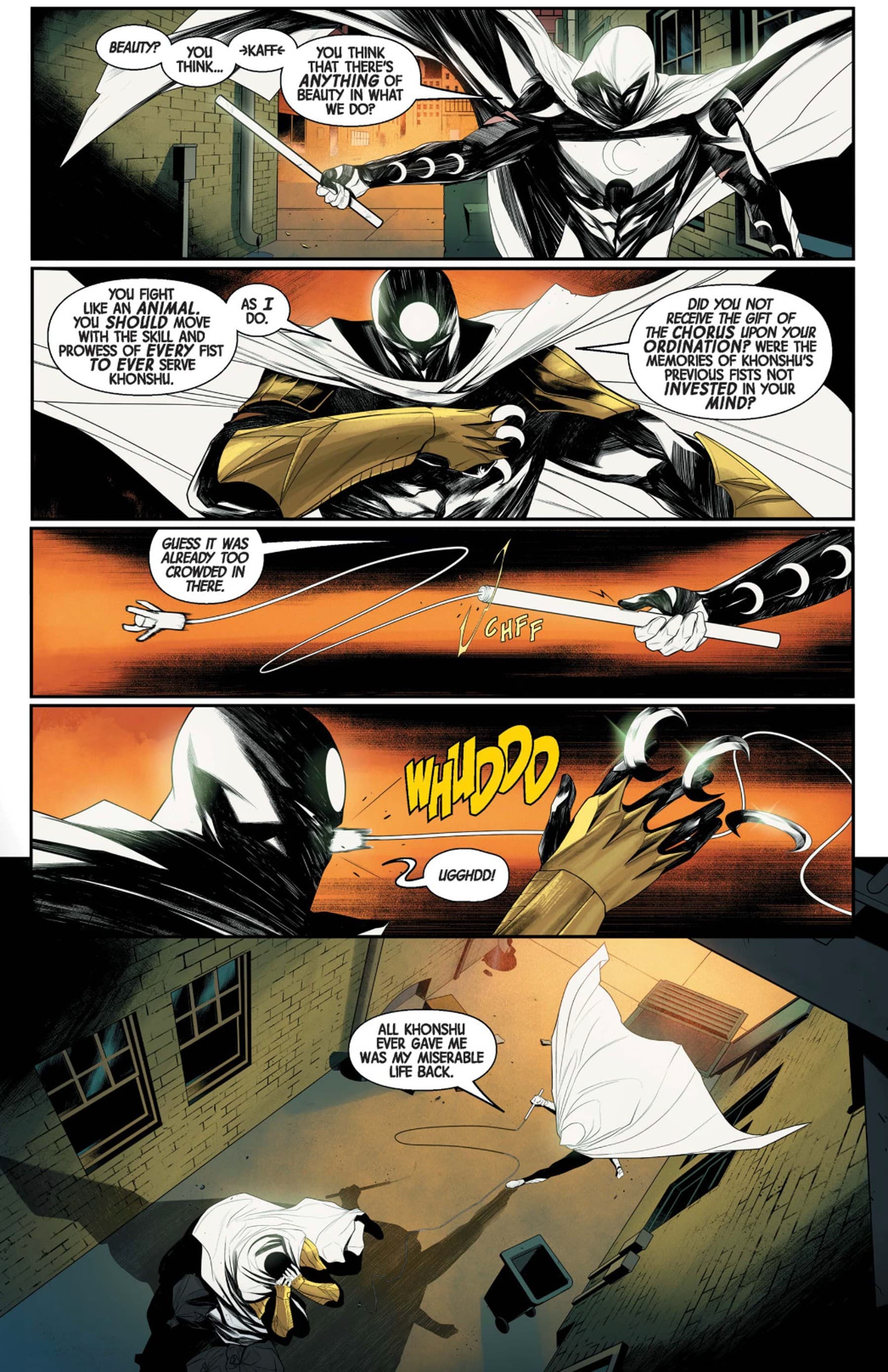 MOON KNIGHT (2021) #3 page by Jed MacKay and Alessandro Cappuccio