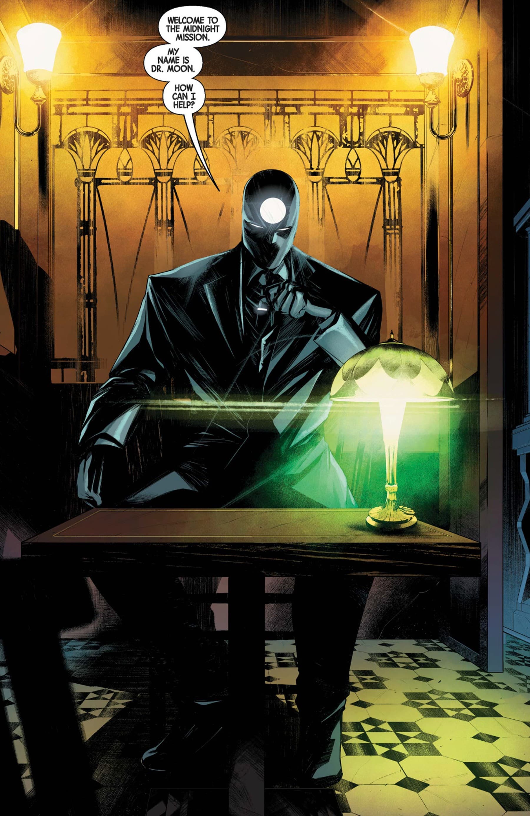 MOON KNIGHT (2021) #8 page by Jed MacKay and Alessandro Cappuccio