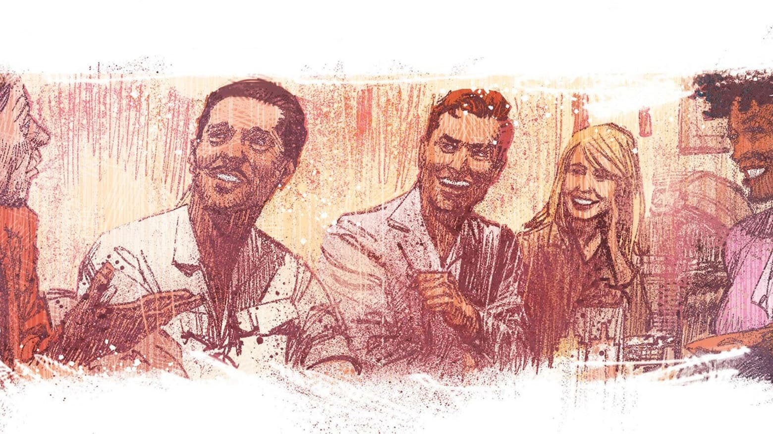 Here are some of the “good.” Moon Knight’s closest friends from MOON KNIGHT (2016) #5.