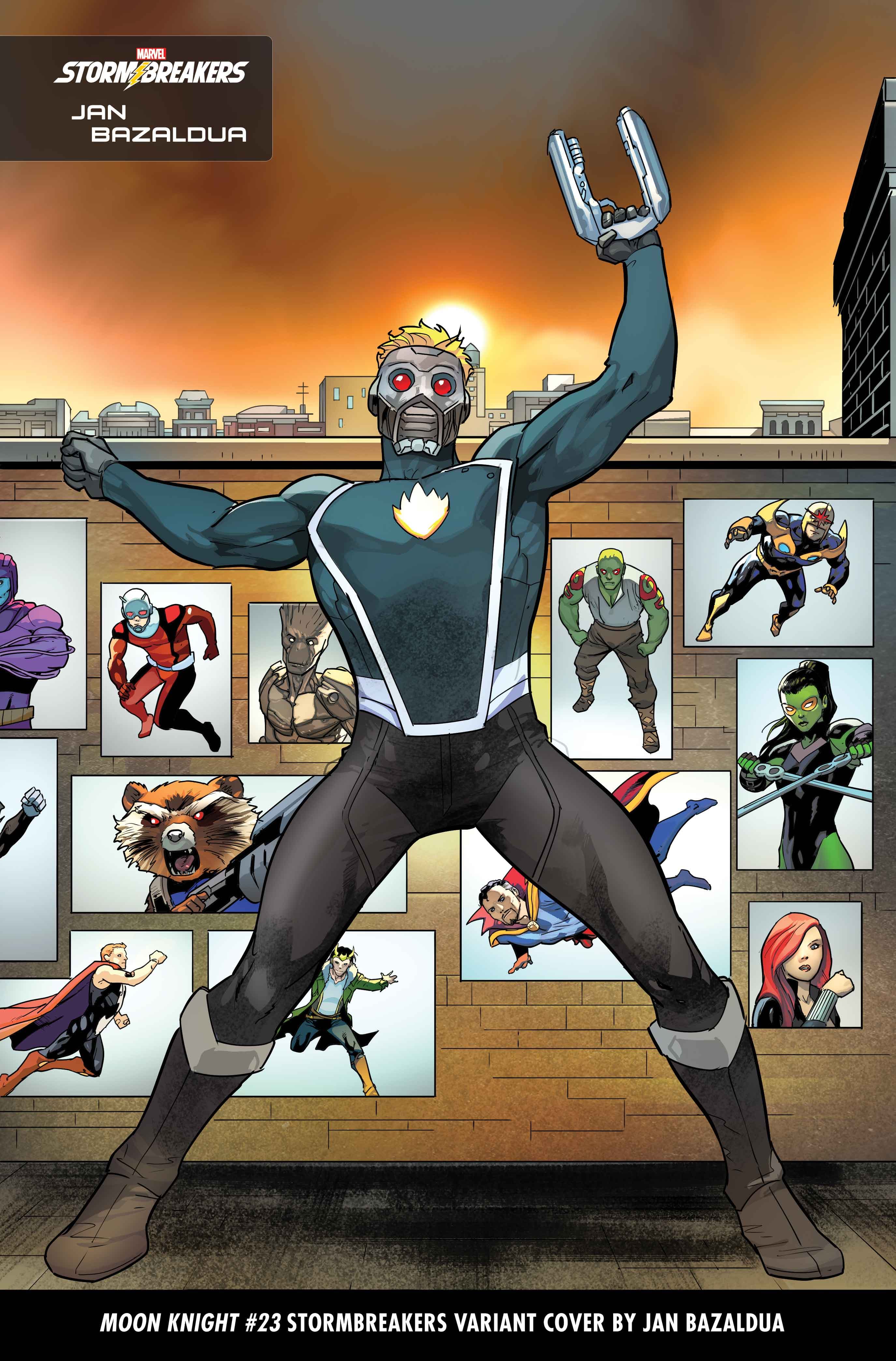 MOON KNIGHT #23 Stormbreakers Variant Cover by Jan Bazaldua