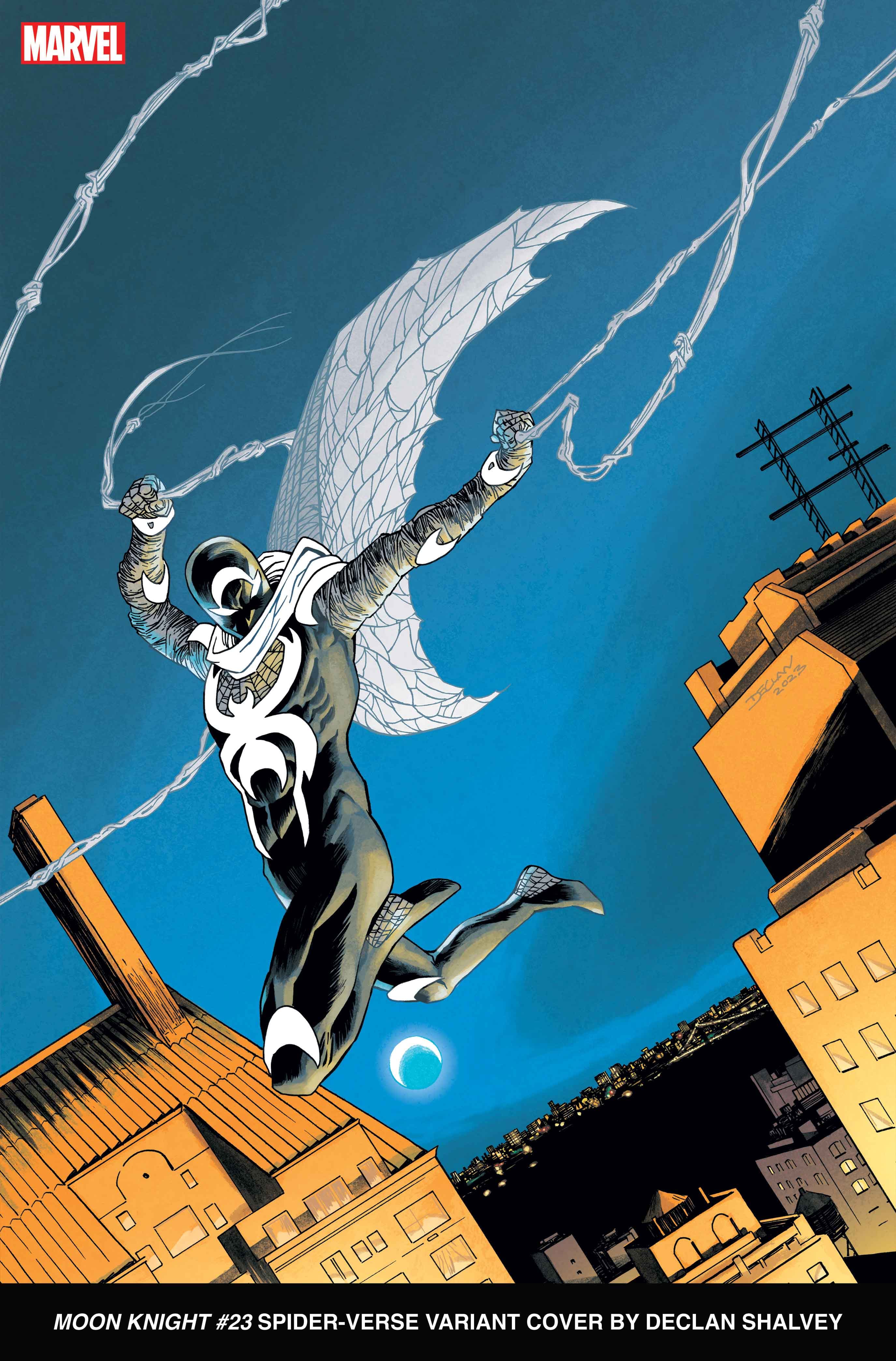 MOON KNIGHT #23 Spider-Verse Variant Cover by Declan Shalvey