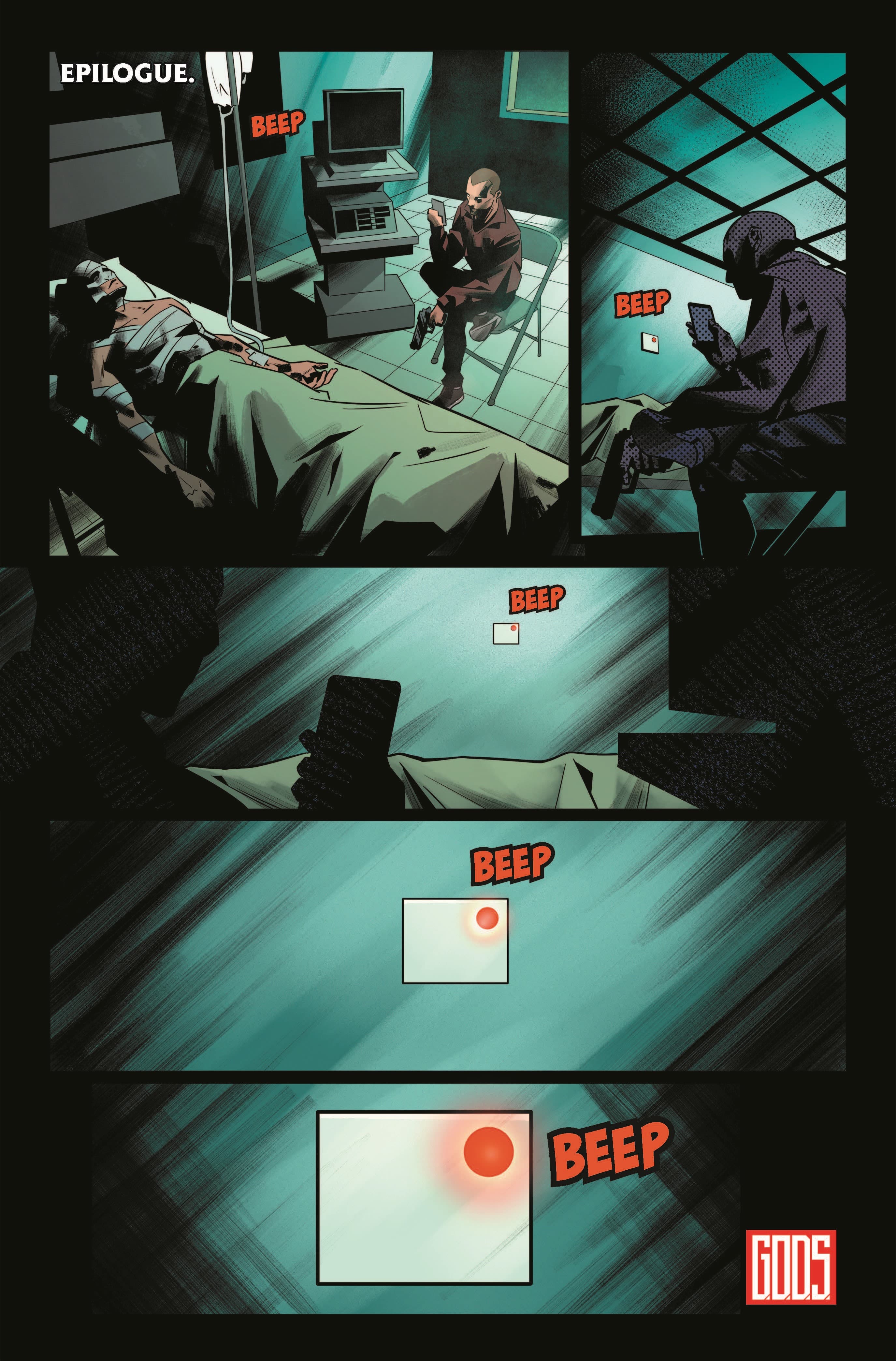 MOON KNIGHT (2021) #26: G.O.D.S. Bonus Page by Jonathan Hickman and Federico Sabbatini