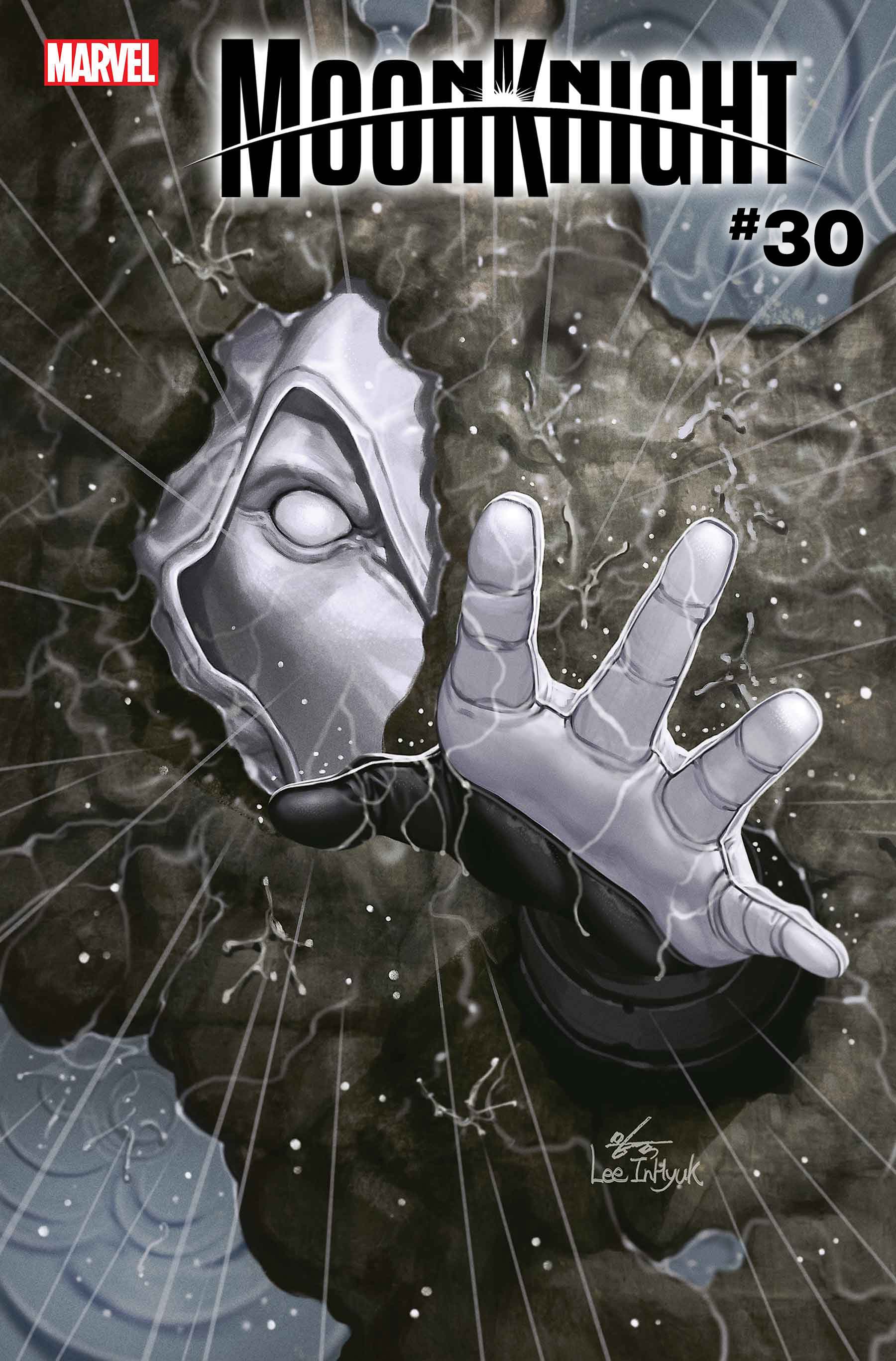 MOON KNIGHT #30 Last Days of Moon Knight Variant Cover by Inhyuk Lee