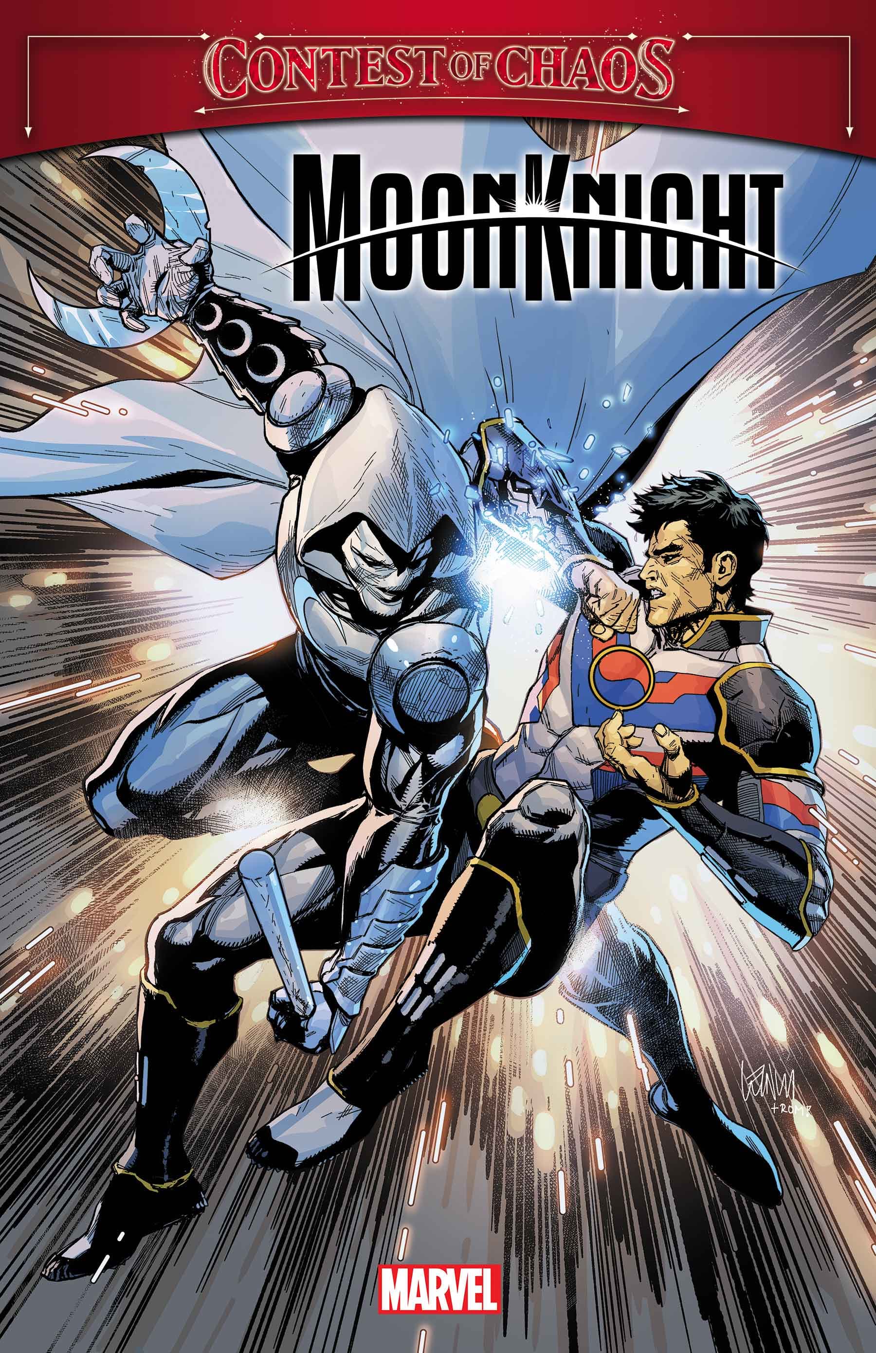 MOON KNIGHT ANNUAL #1 cover by Leinil Francis Yu