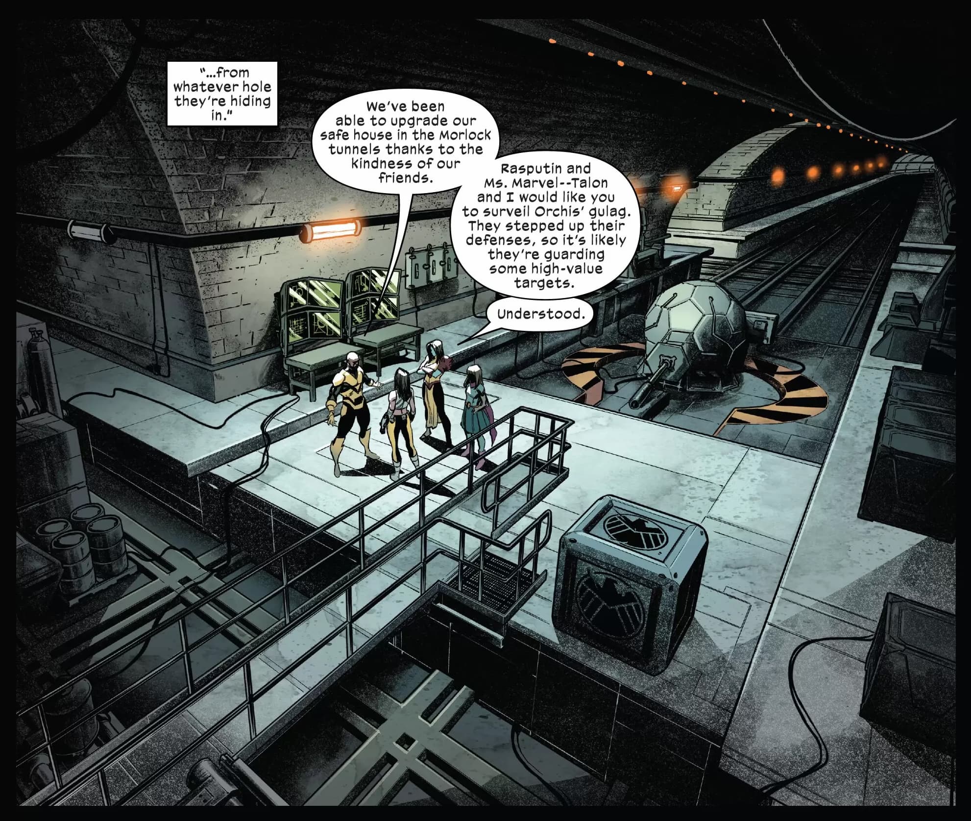 X-MEN (2021) #25 artwork by Stefano Caselli and Marte Gracia