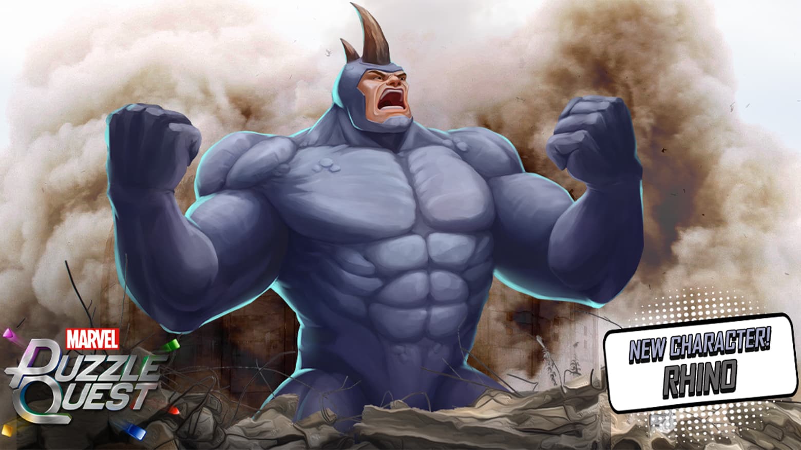 Piecing Together MARVEL Puzzle Quest: Rhino (Classic)