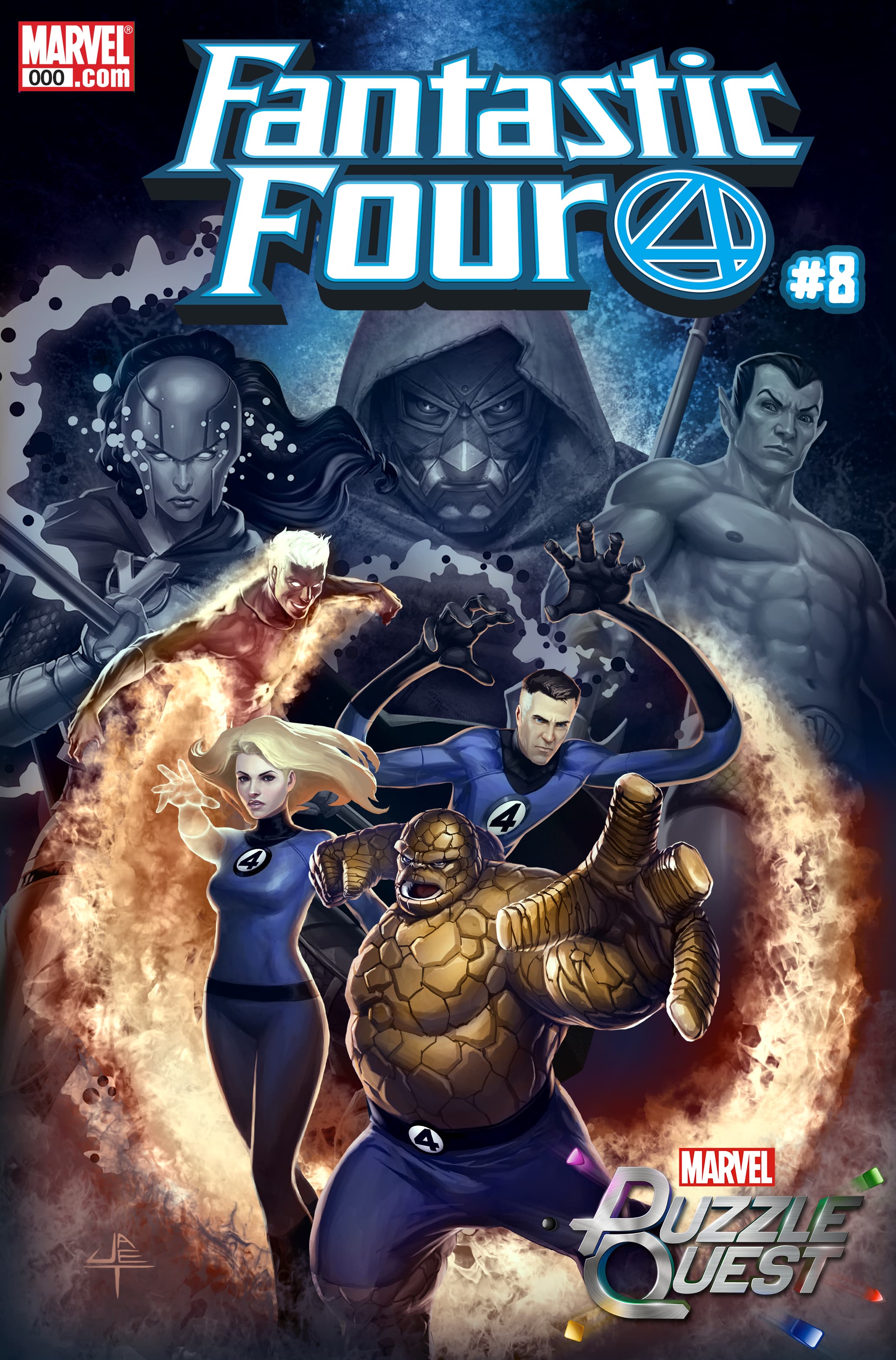 Marvel Puzzle Quest (FANTASTIC FOUR #8)