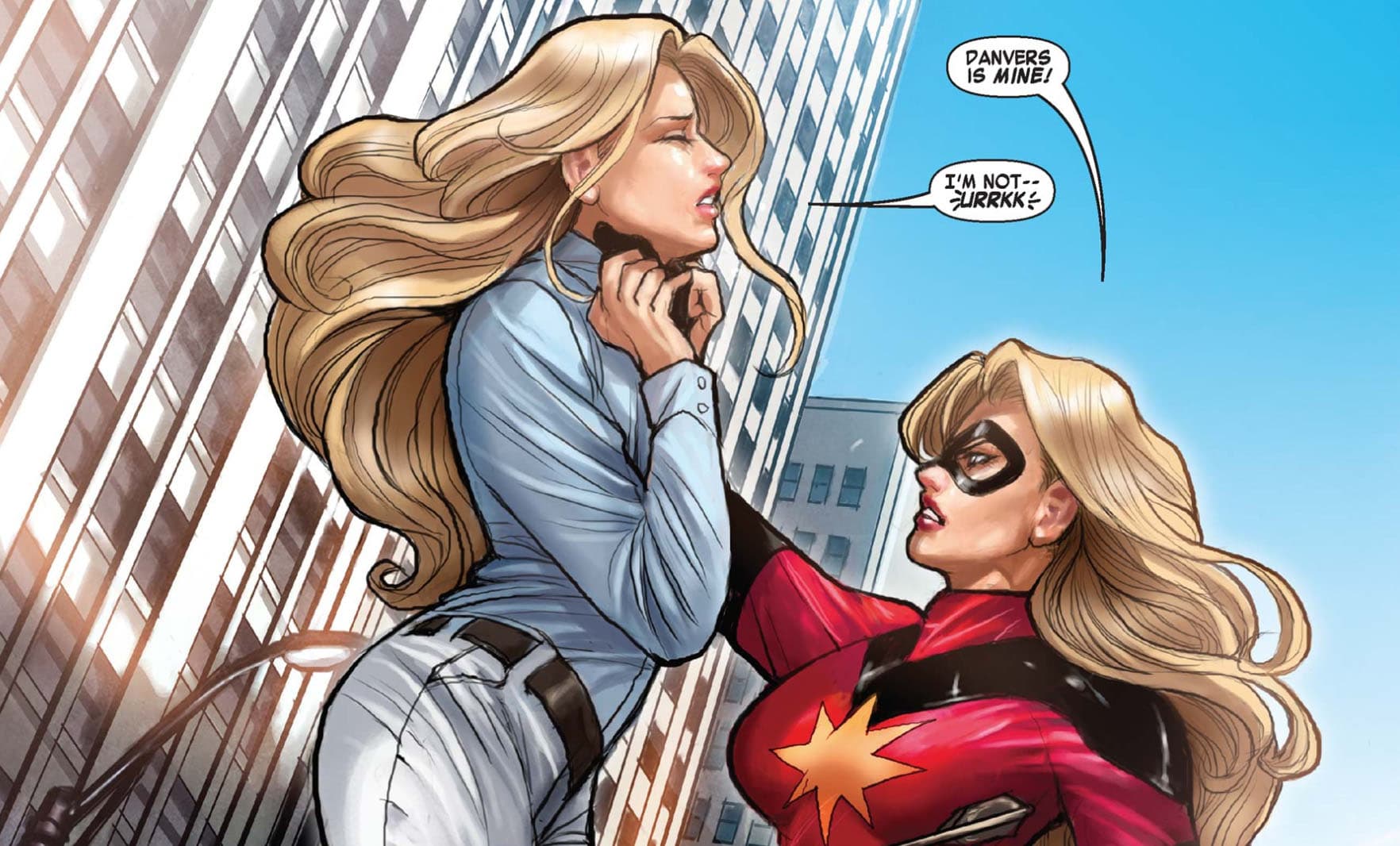 Ms. Marvel vs Moonstone