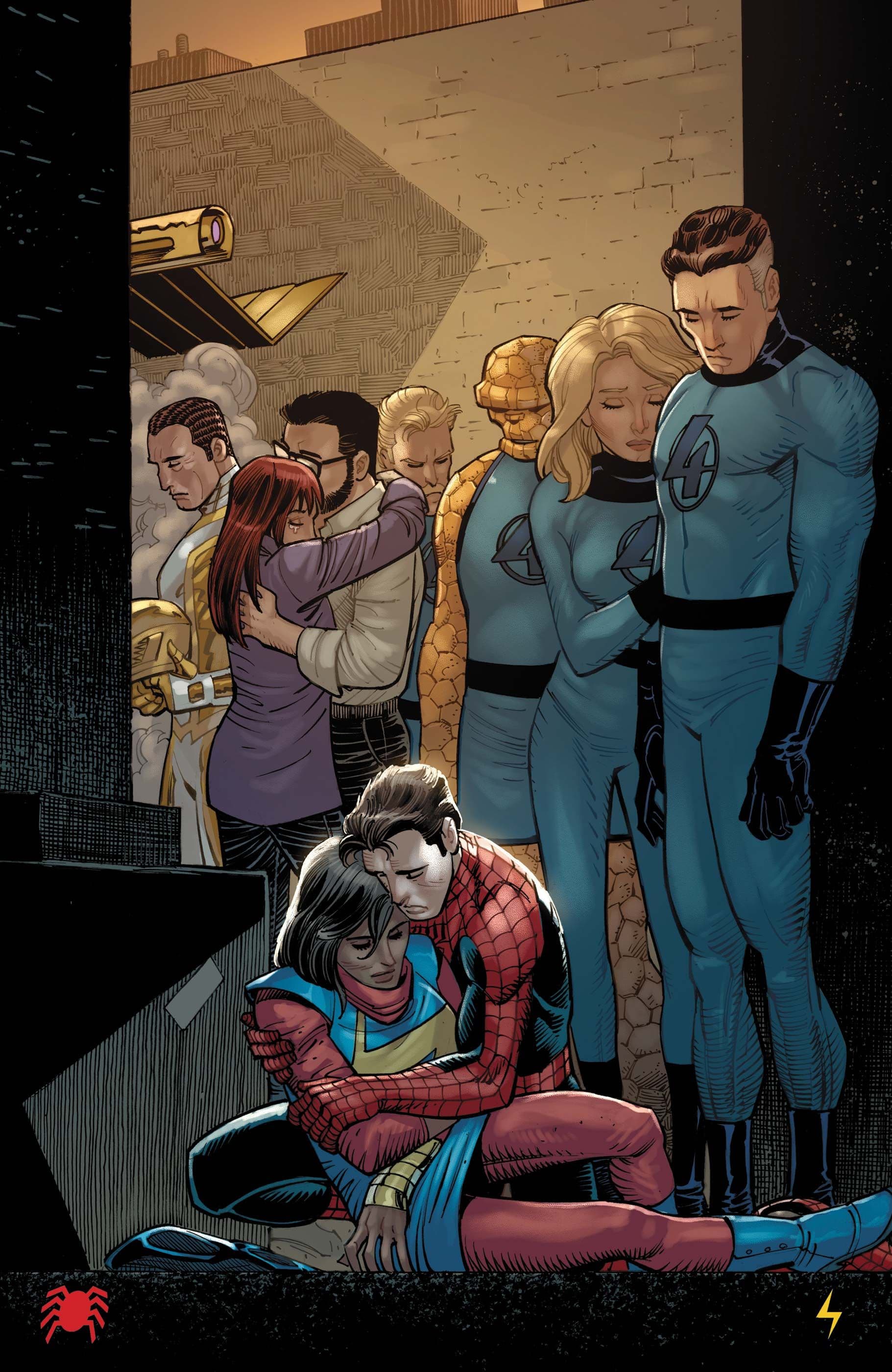 THE AMAZING SPIDER-MAN (2022) #26 Ms. Marvel Spider-Man Mary Jane Watson Fantastic Four