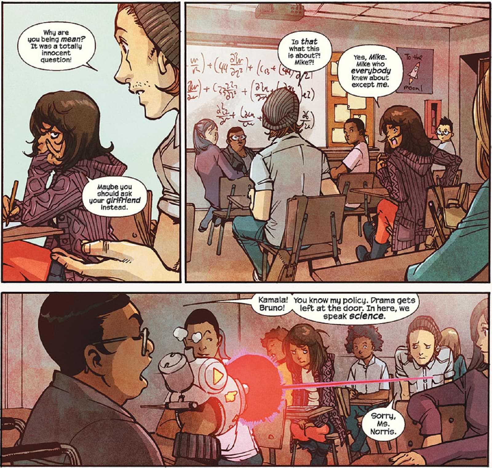 Kamala gets involved in a love triangle.