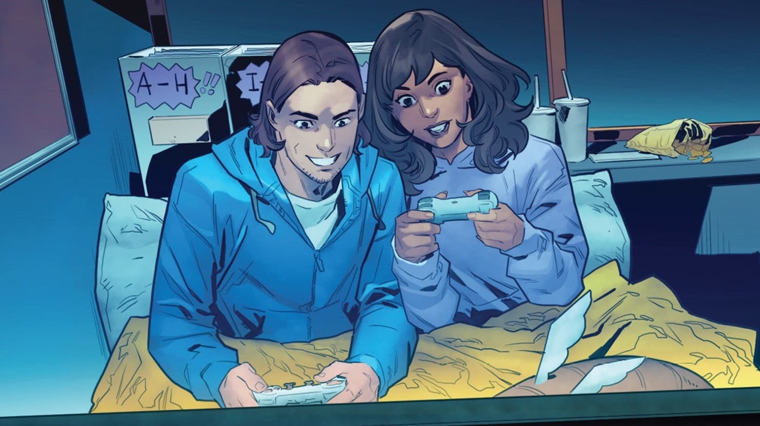 MS. MARVEL: THE NEW MUTANT (2023) #1 artwork by Carlos Gómez