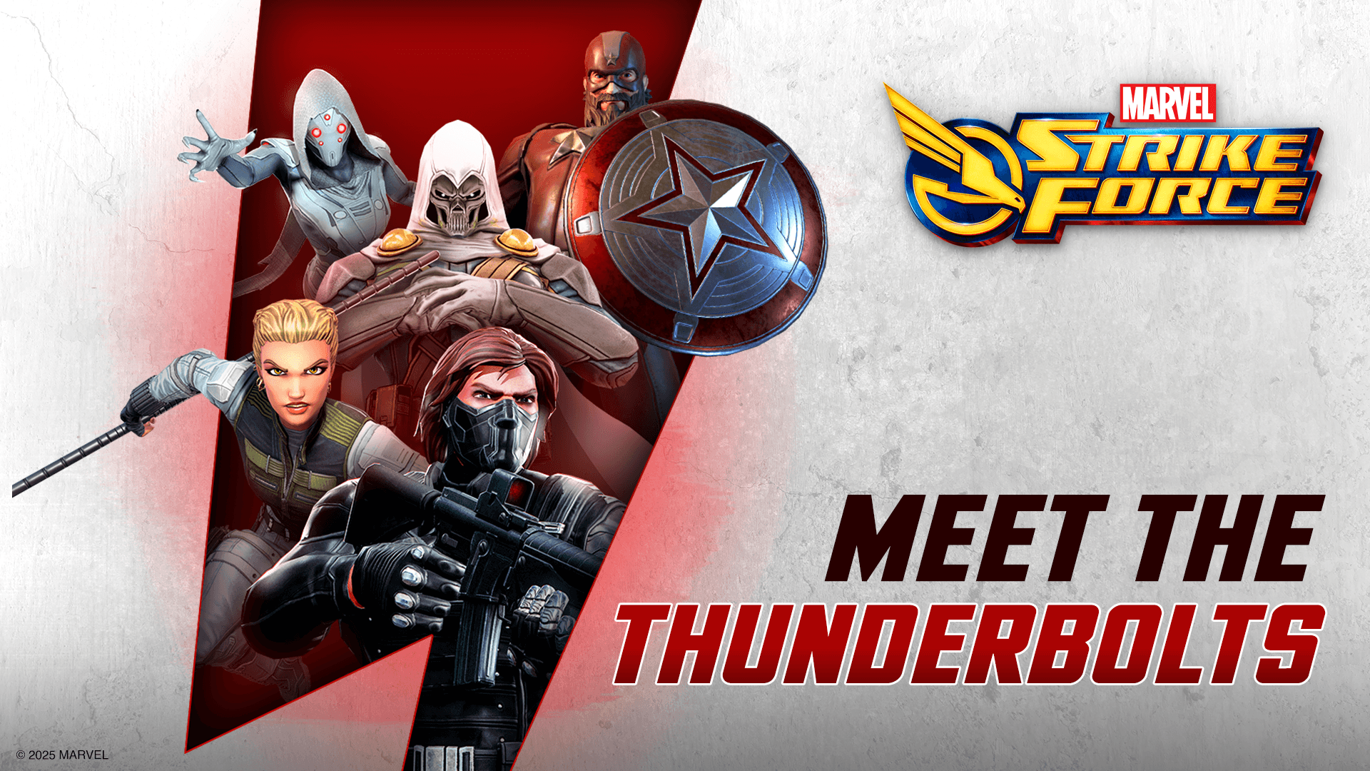 Unlock the Thunderbolts* Characters in 'MARVEL Strike Force'