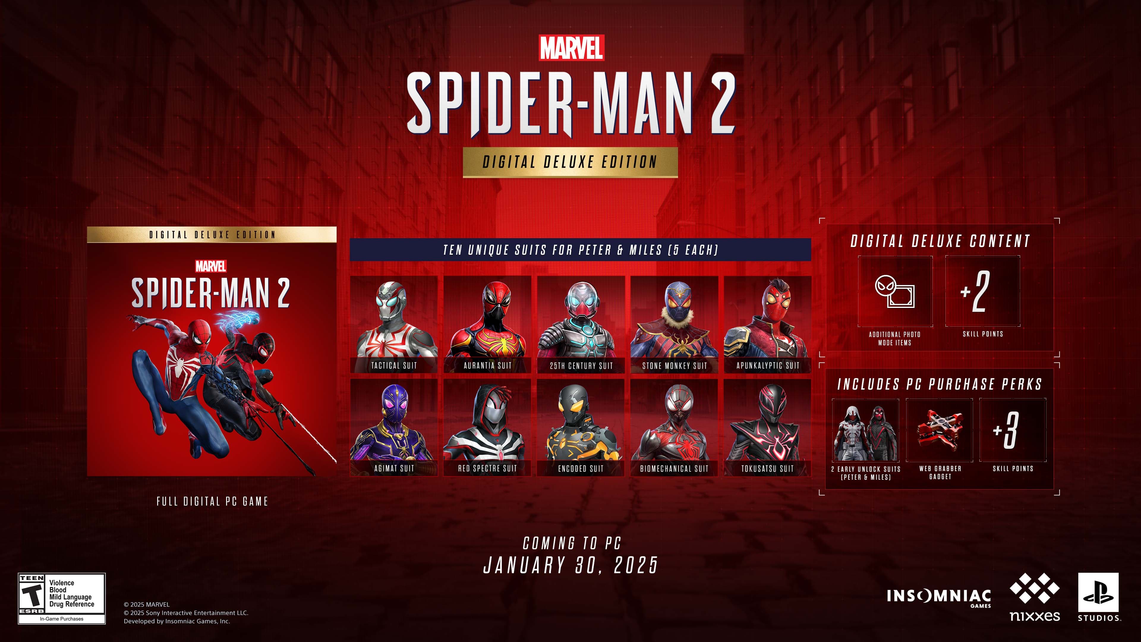 Marvel's Spider-Man 2 Digital Deluxe Edition
