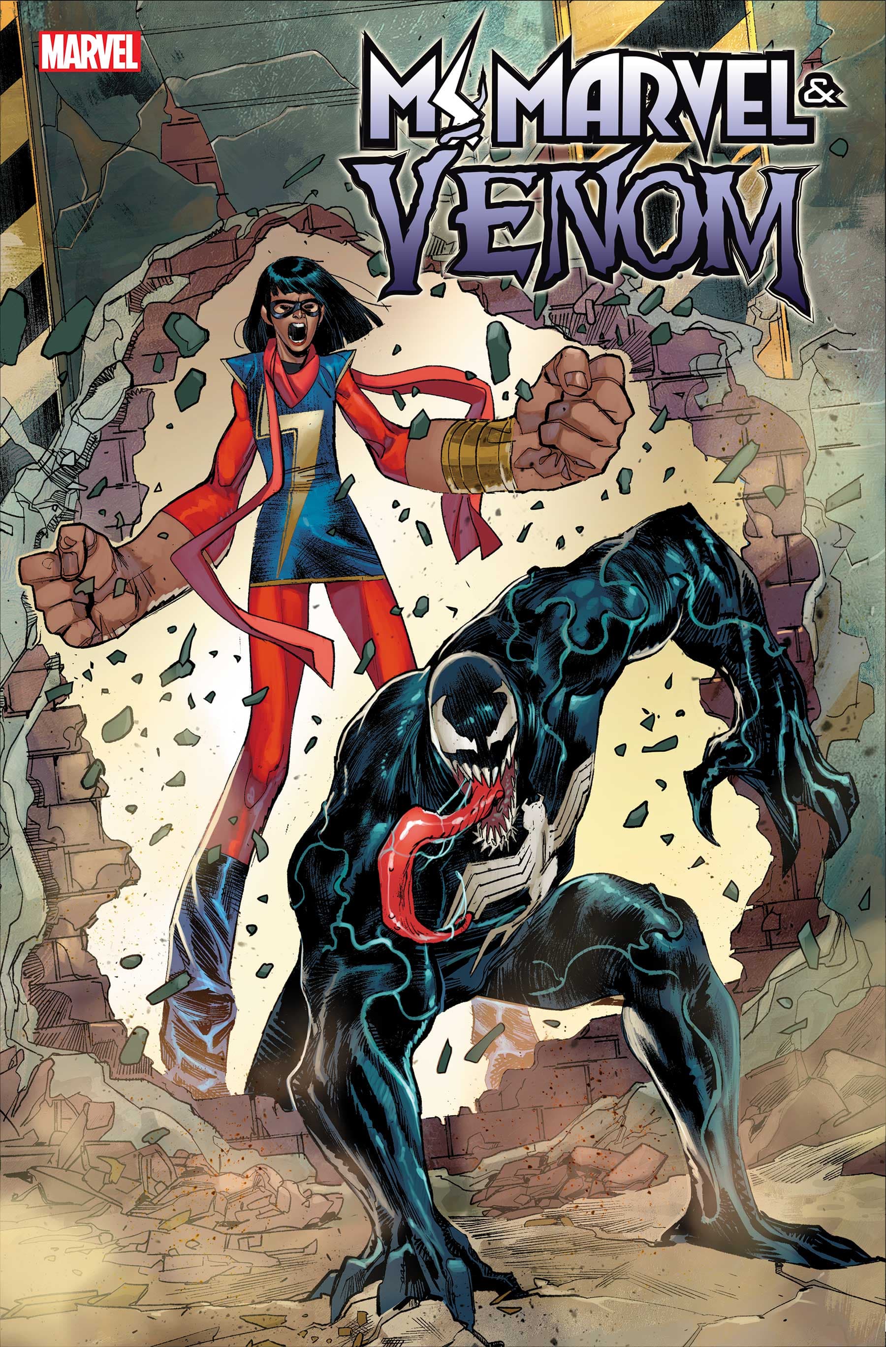 MS. MARVEL & VENOM #1 cover by Sara Pichelli
