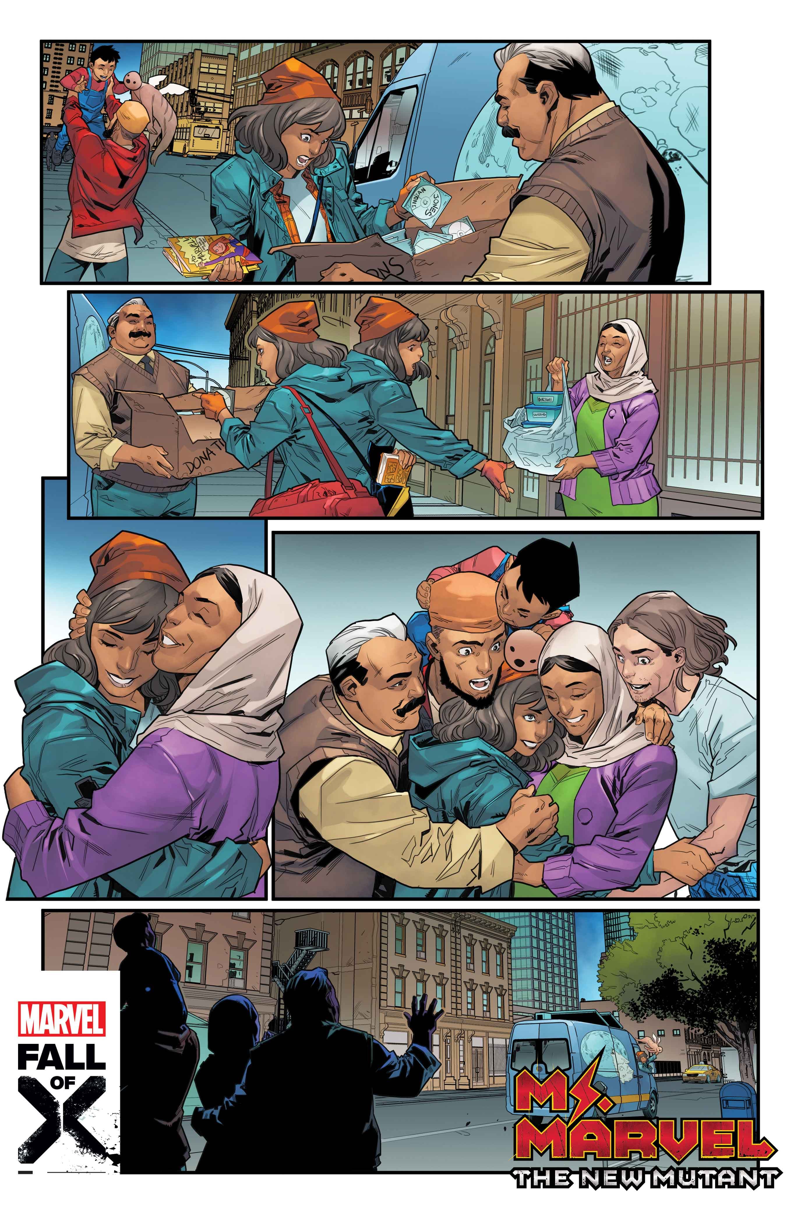 MS. MARVEL: THE NEW MUTANT #1 interior artwork by Carlos Gómez