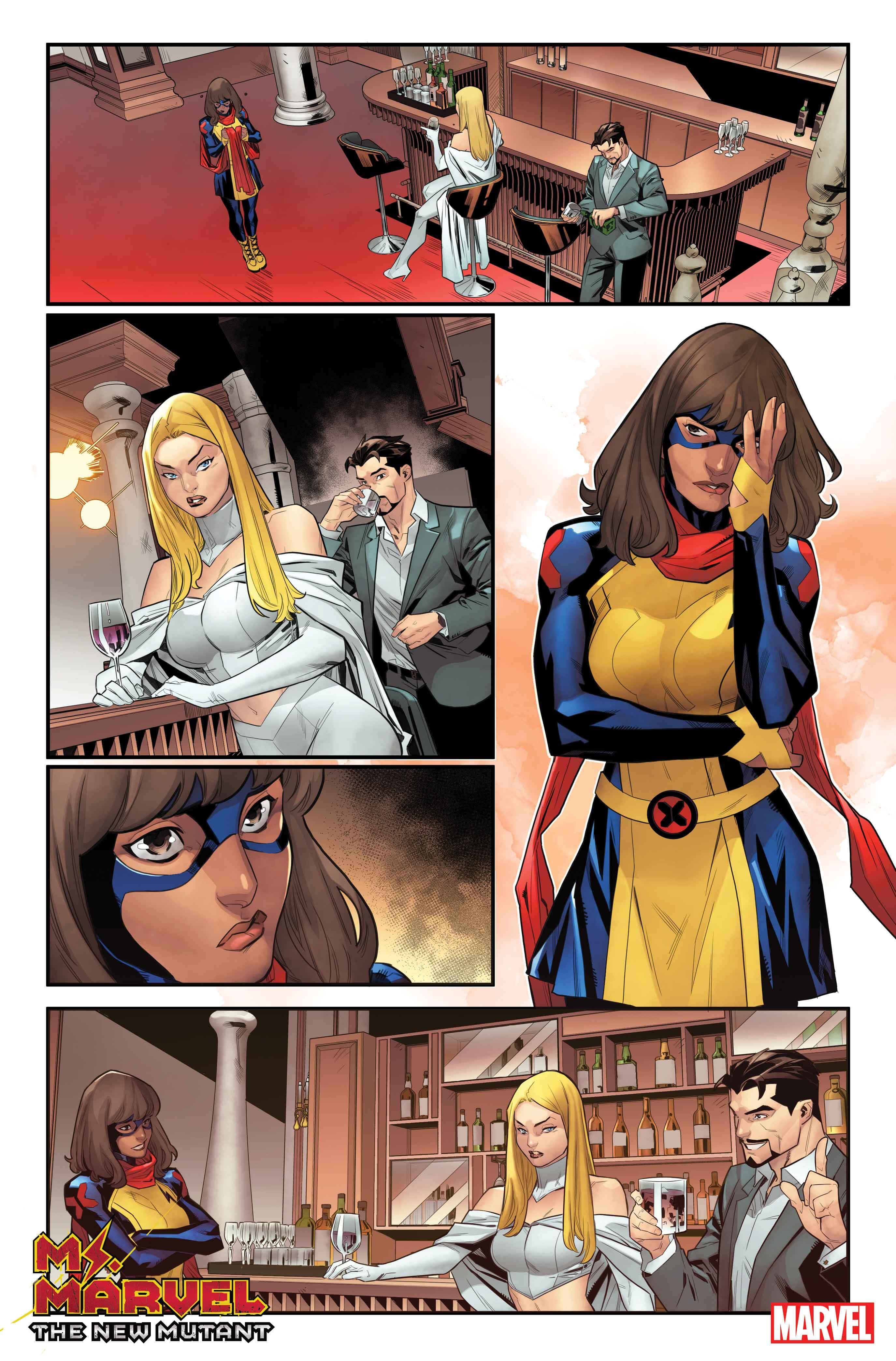 MS. MARVEL: THE NEW MUTANT #2 interior artwork by Carlos Gómez