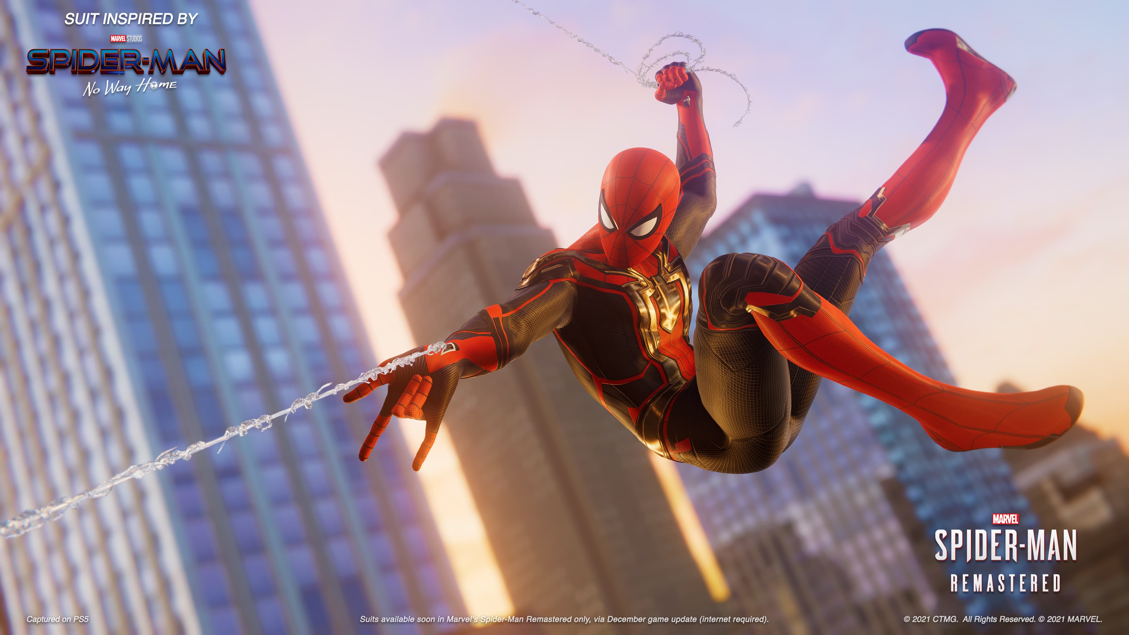 Marvel's Spider-Man Hybrid Suit Inspired by Spider-Man: No Way Home Available on PlayStation 5