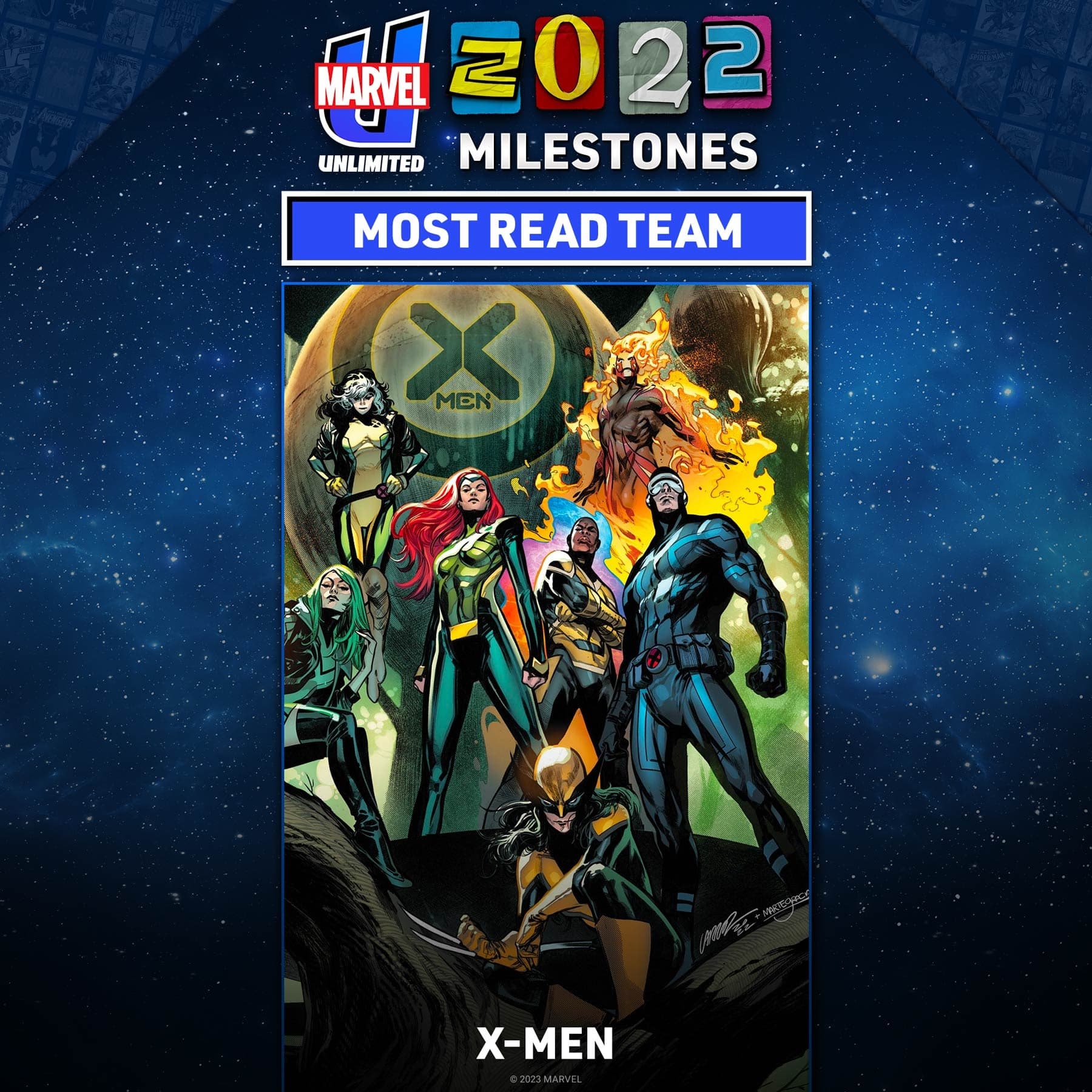 MOST READ TEAM: X-MEN