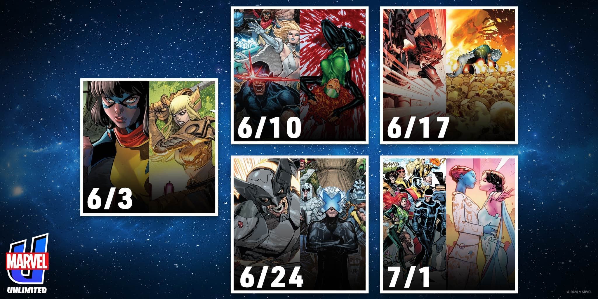 MU Early Release Schedule for June 2024