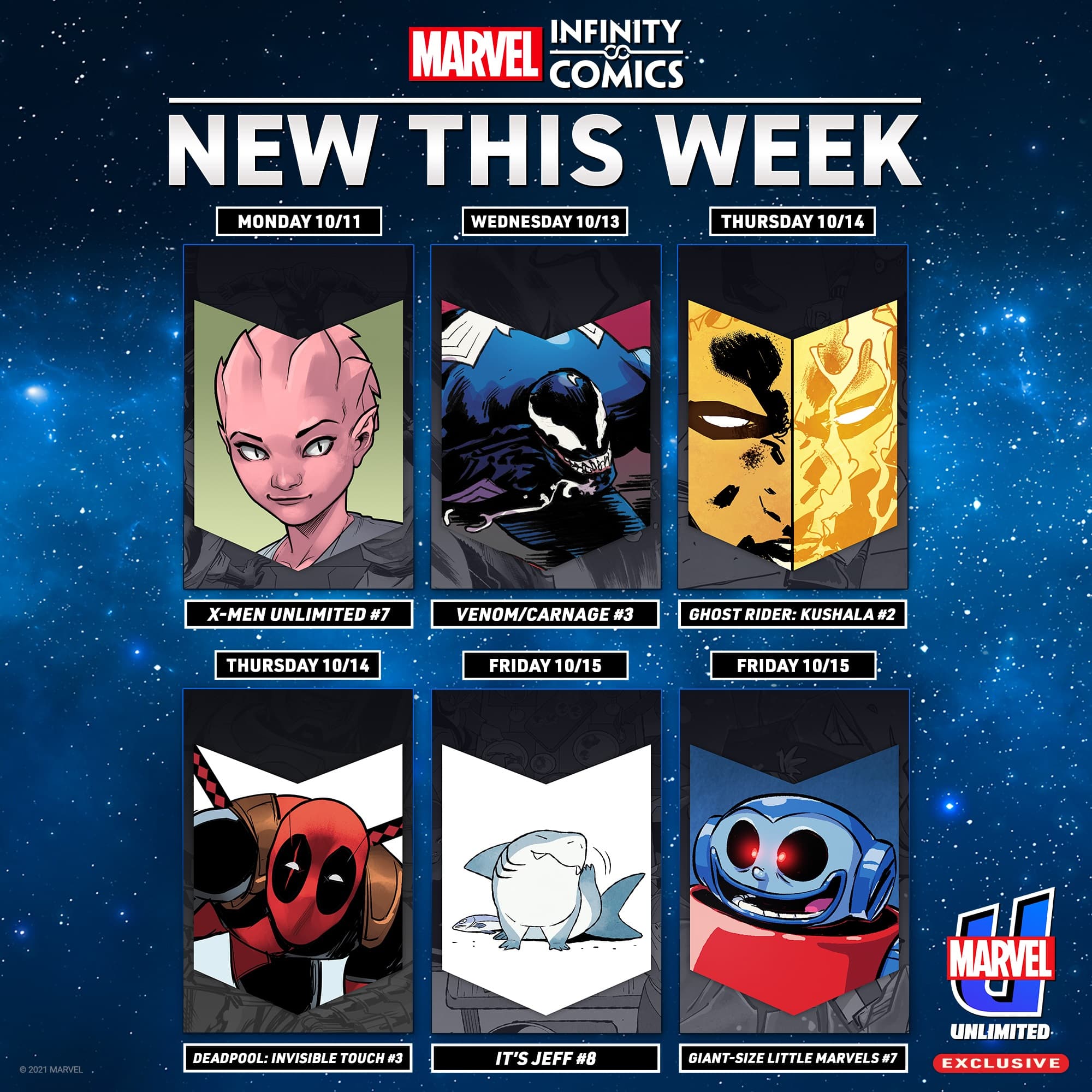 This Week's Infinity Comics