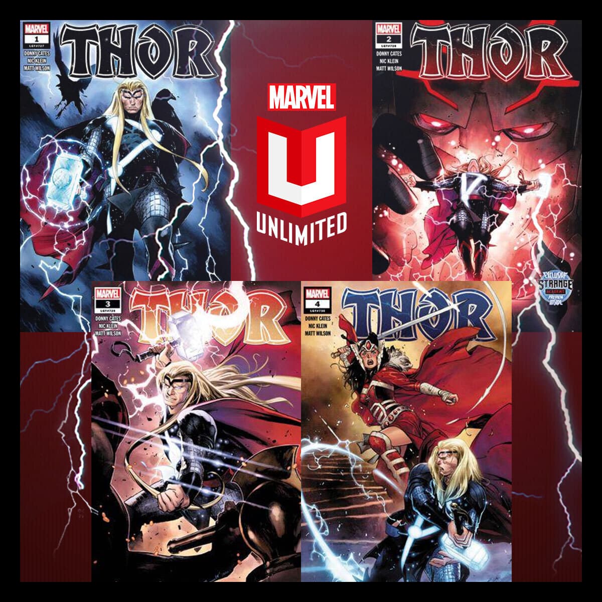 Marvel Insider Marvel Unlimited Reading Challenge Read THOR (2020) #1-4