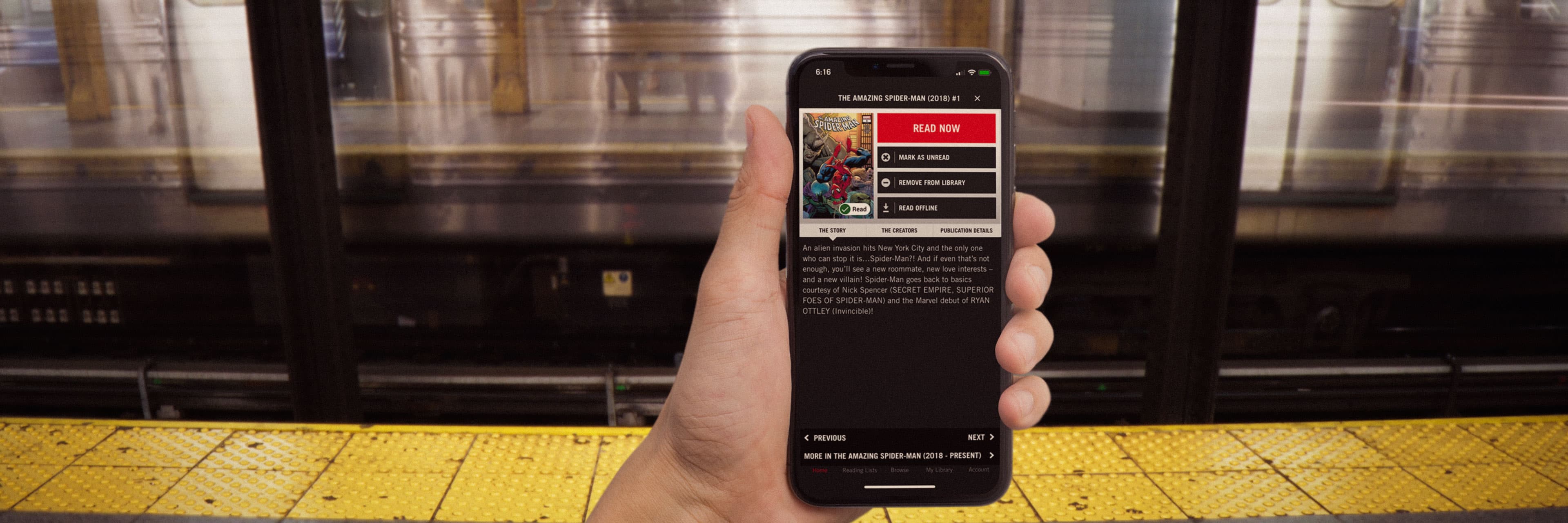 Read Comics Anytime, Anywhere
