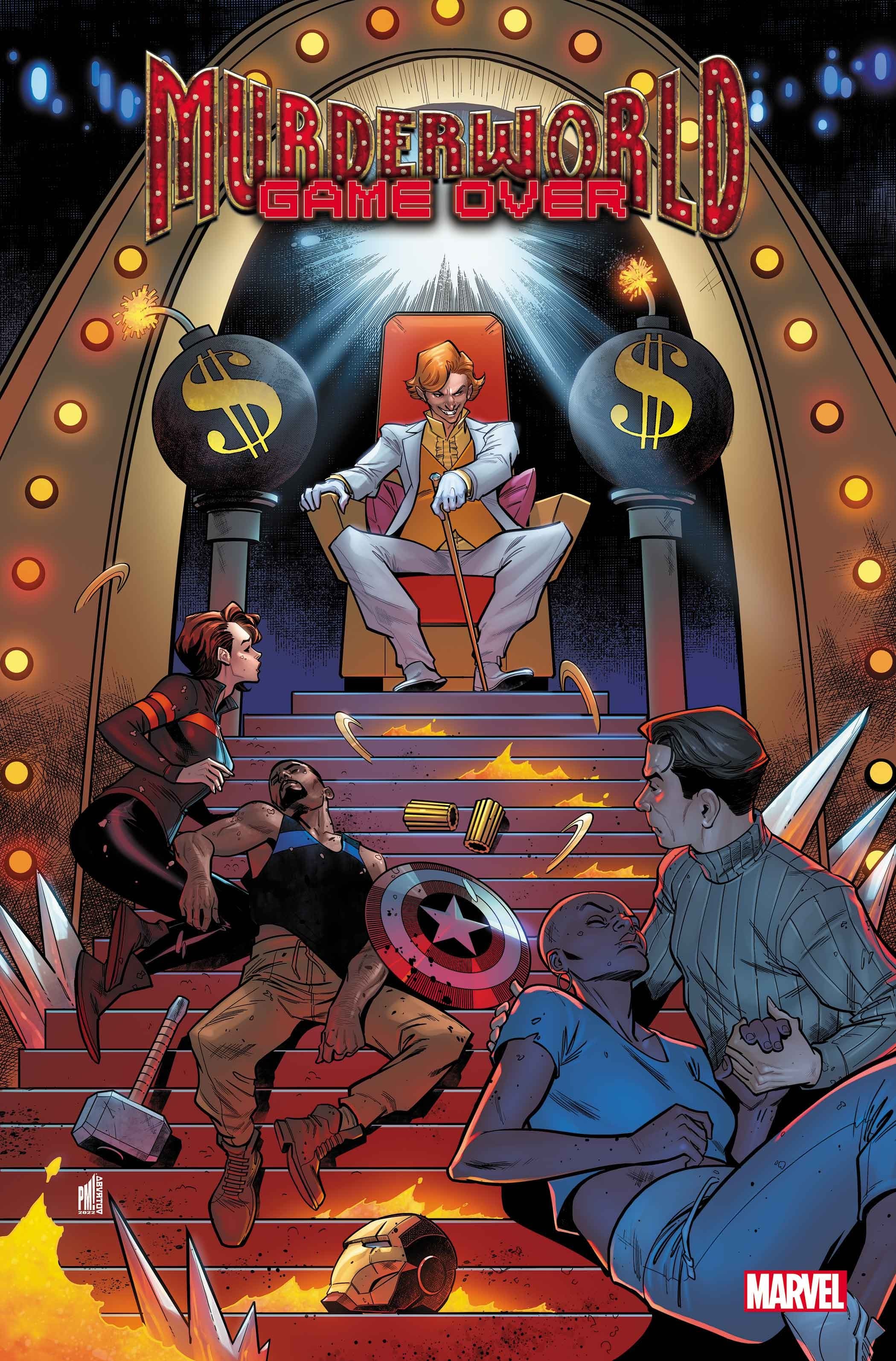 MURDERWORLD: GAME OVER #1 cover by Paco Medina