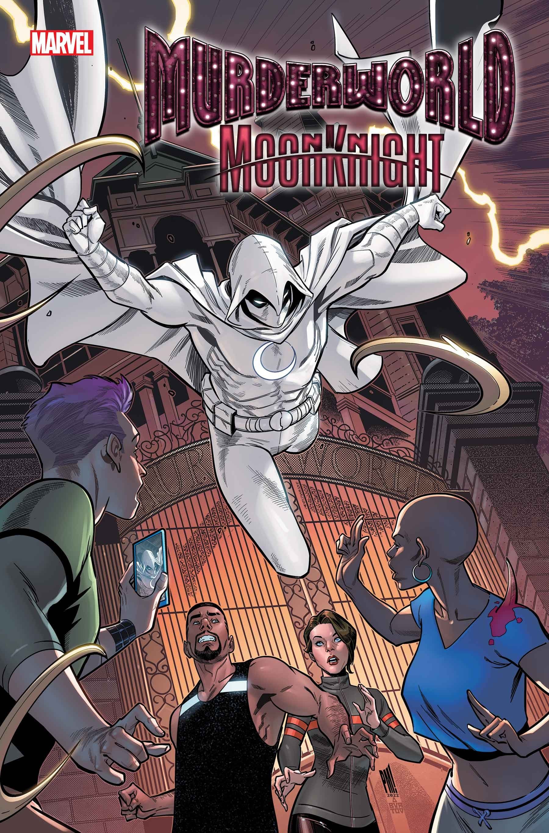 MURDERWORLD: MOON KNIGHT #1 cover by Paco Medina