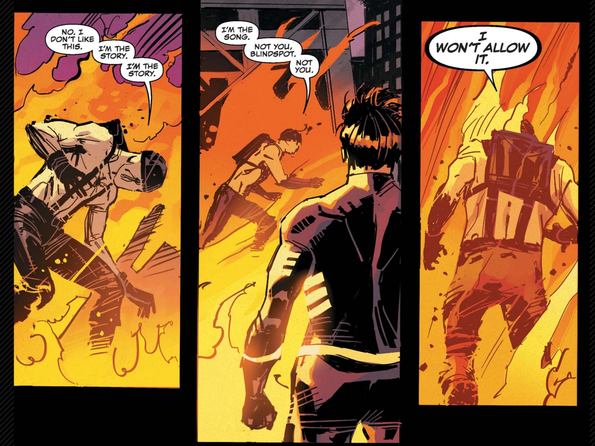 DAREDEVIL (2015) #600 artwork by Ron Garney and Matt Milla