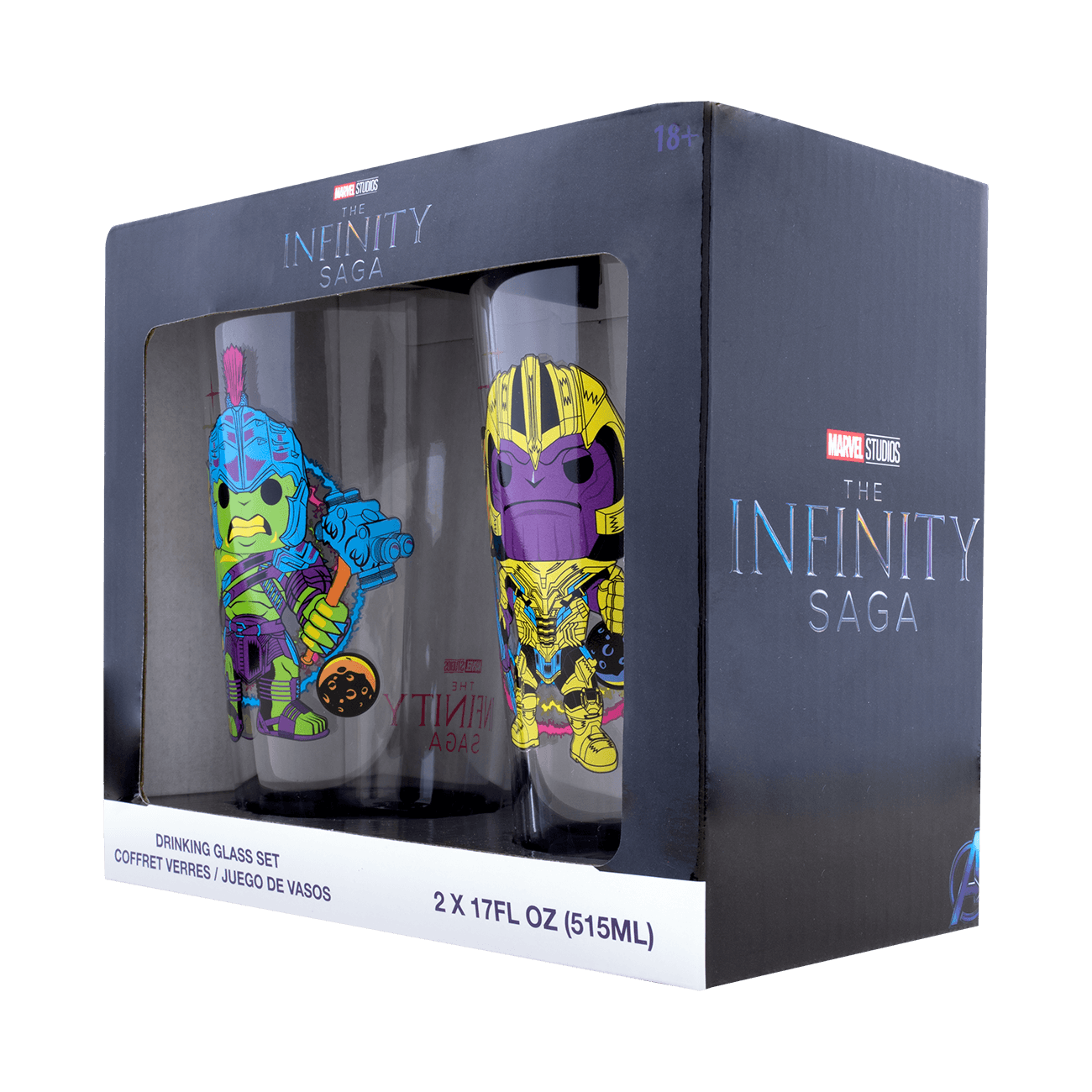 Blacklight 2-glass set