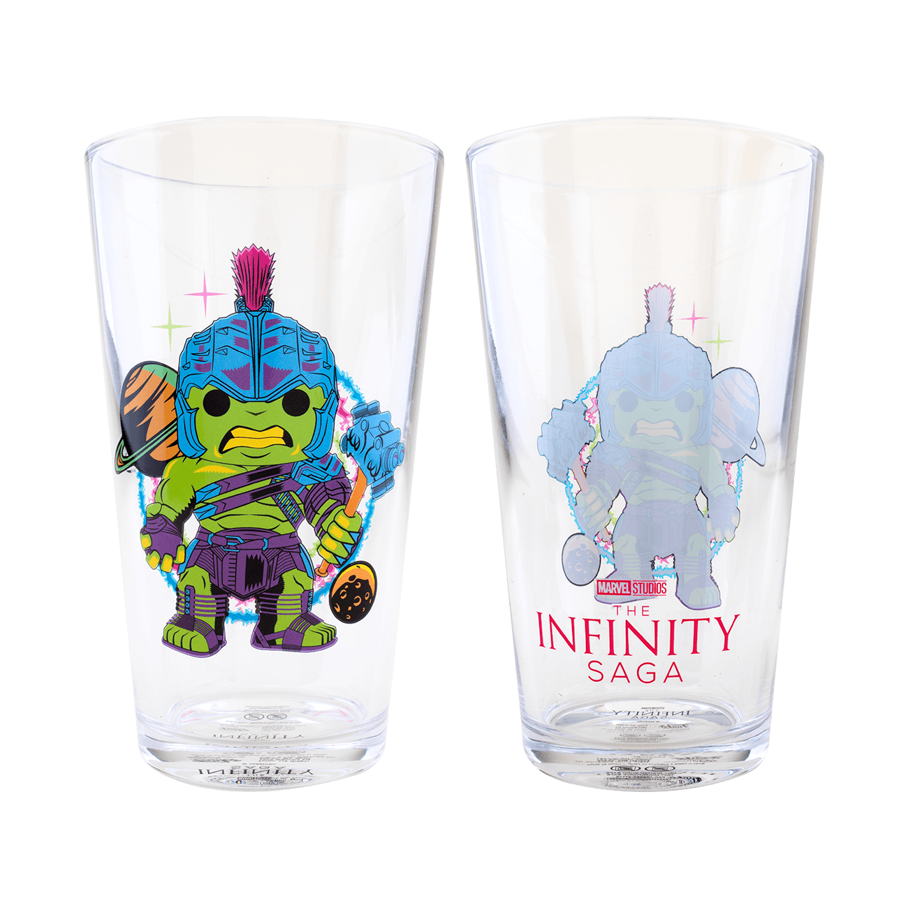 Blacklight 2-glass set