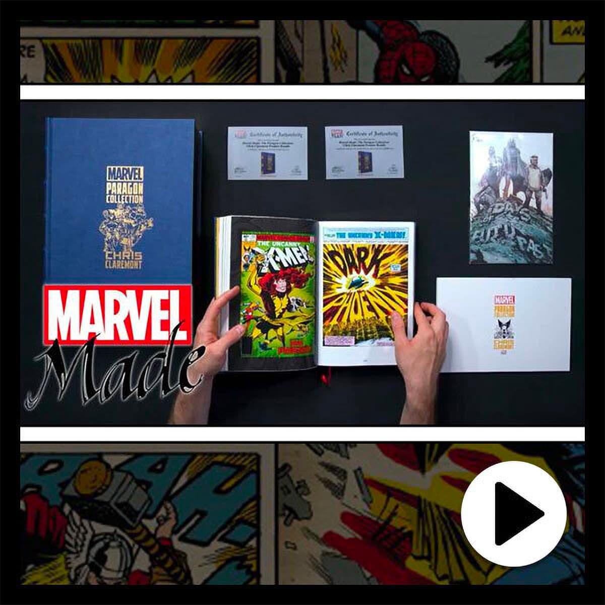 PRE-ORDER MARVEL MADE PARAGON COLLECTION CHRIS CLAREMONT BUNDLE  Watch the unboxing to earn Insider points