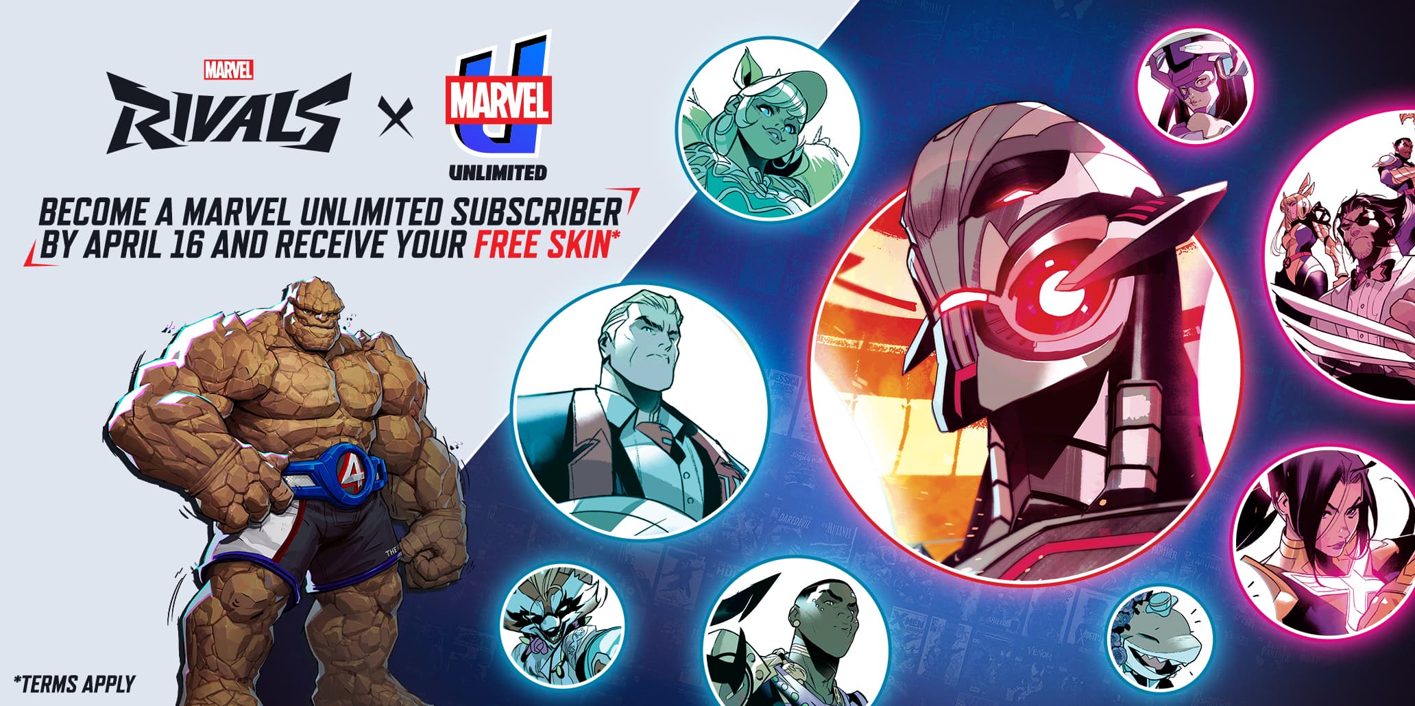 Marvel Unlimited's 'The Thing Unlimited' Exclusive Skin
