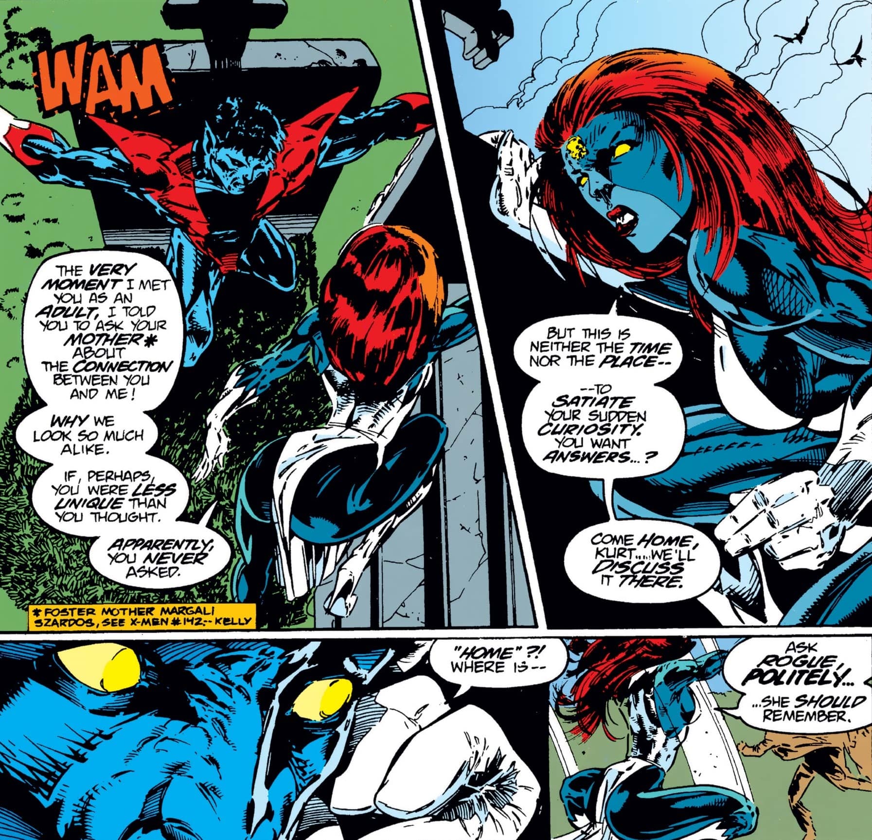 X-MEN UNLIMITED (1993) #4 Mystique Nightcrawler