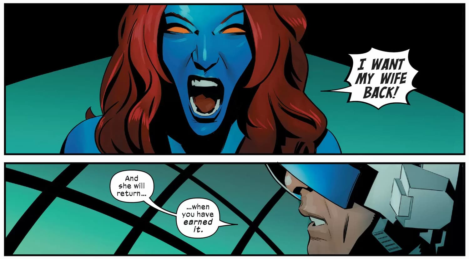 X-MEN (2019) #6 artwork by Matteo Buffagni and Sunny Gho
