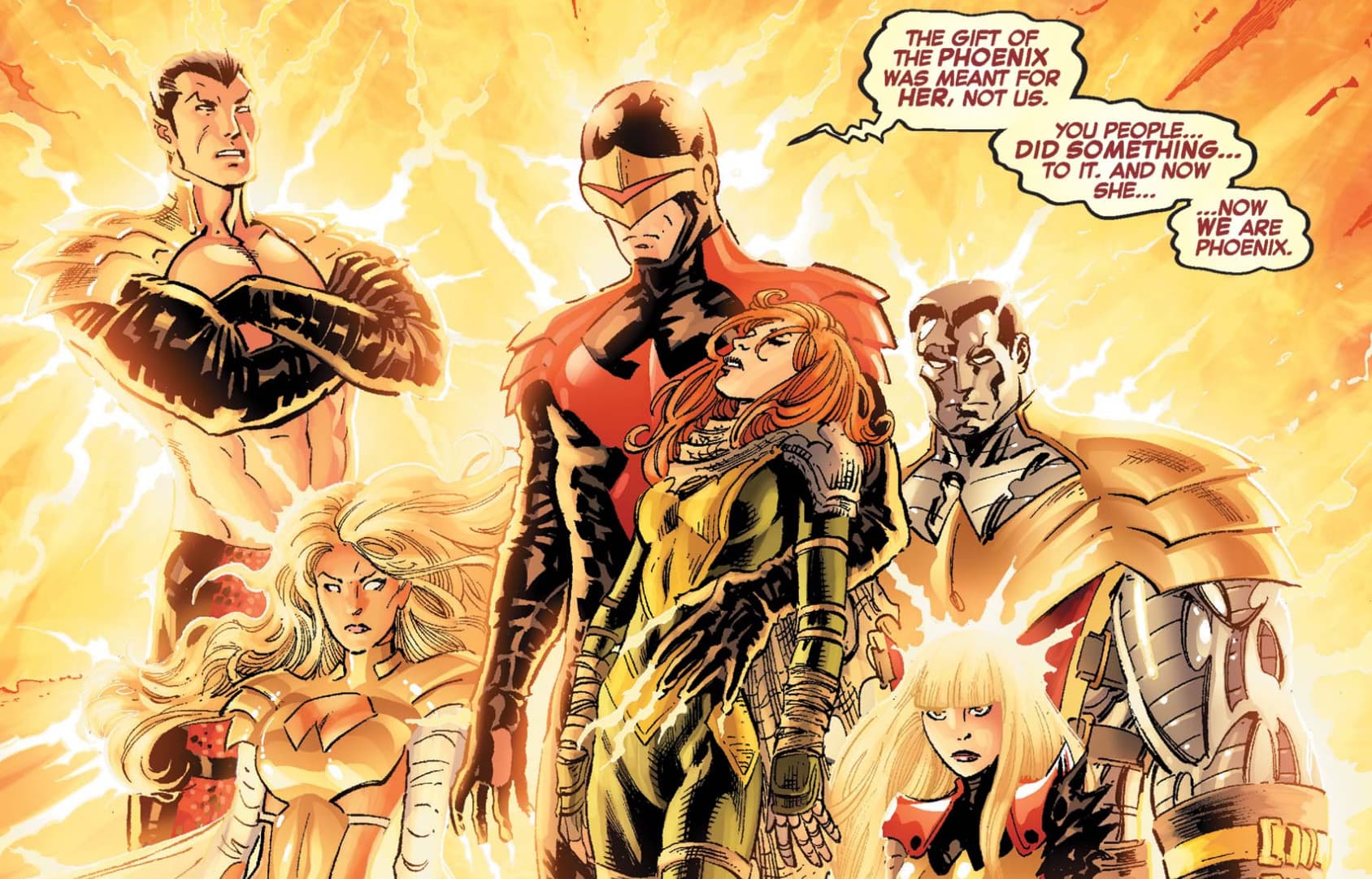 Namor in the Phoenix Force