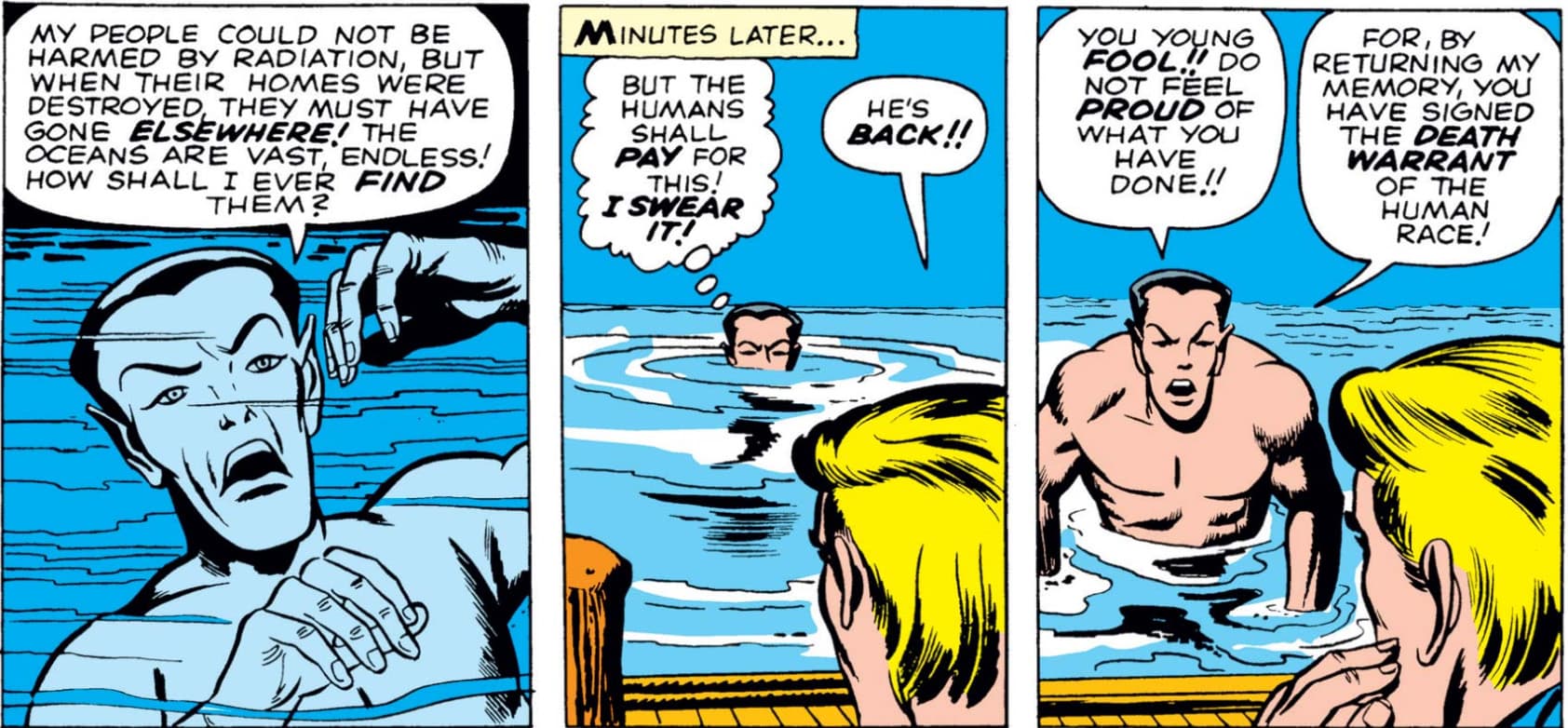 Namor vs. Fantastic Four