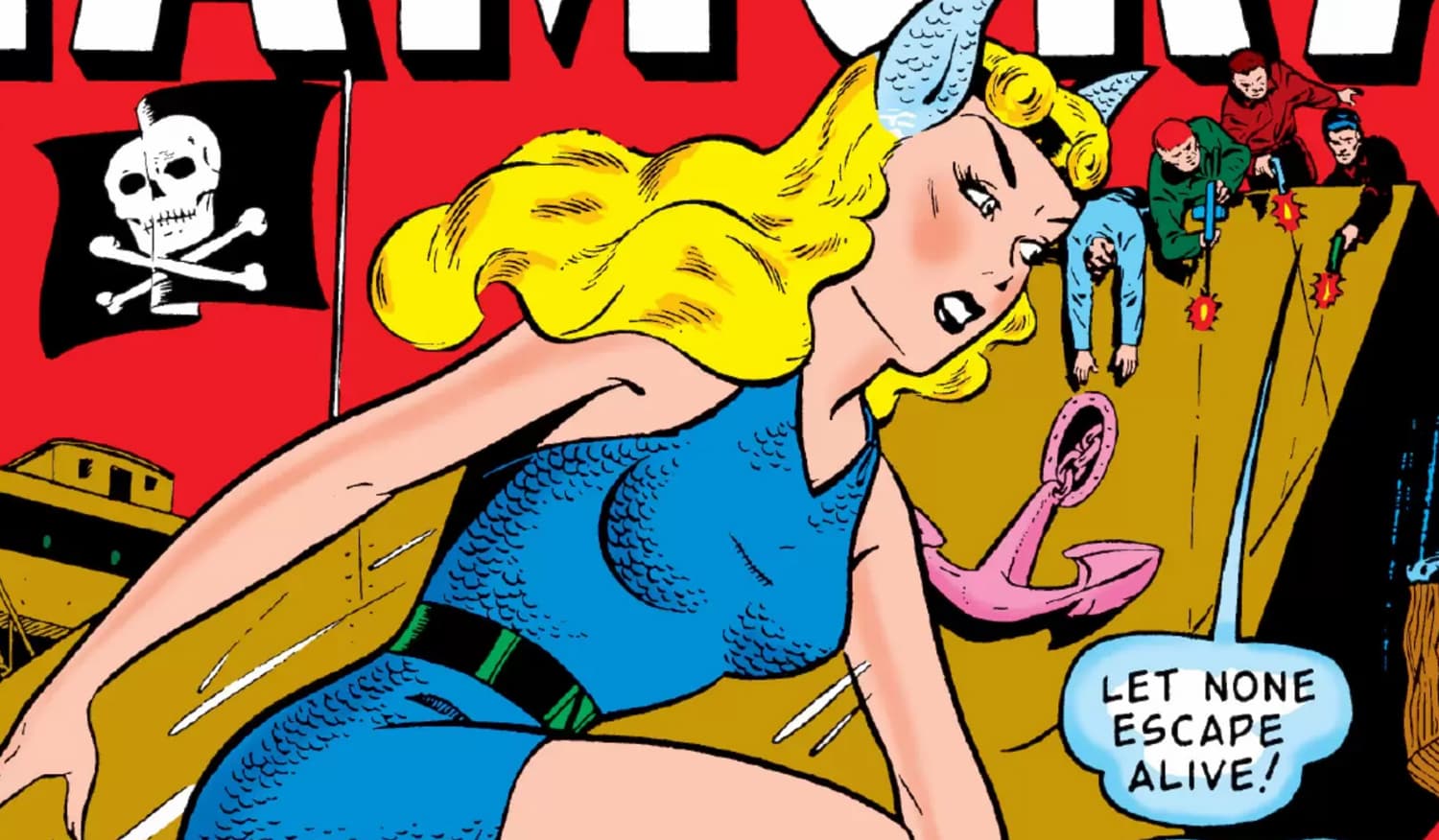 NAMORA (1948) #1 cover by Ken Bald