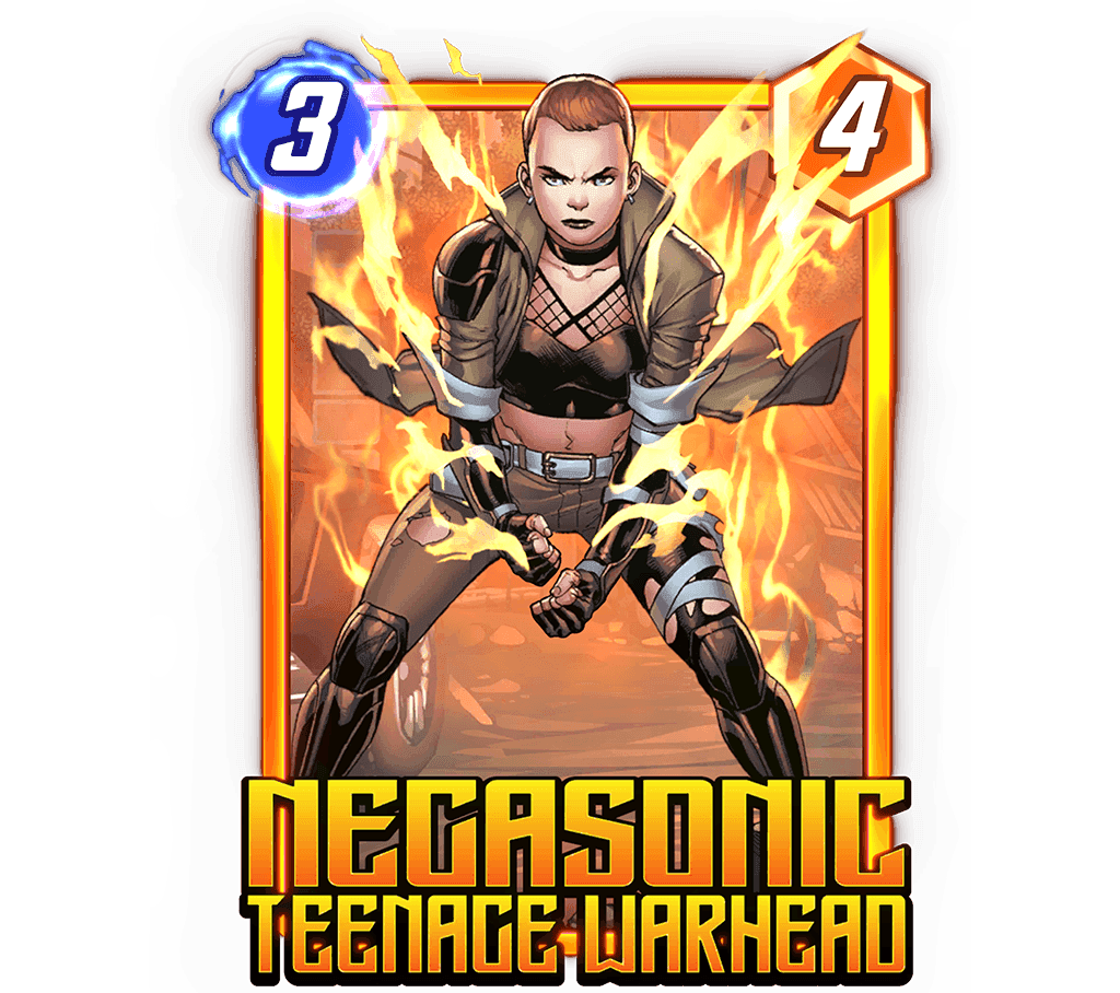 MARVEL SNAP: Negasonic Teenage Warhead card