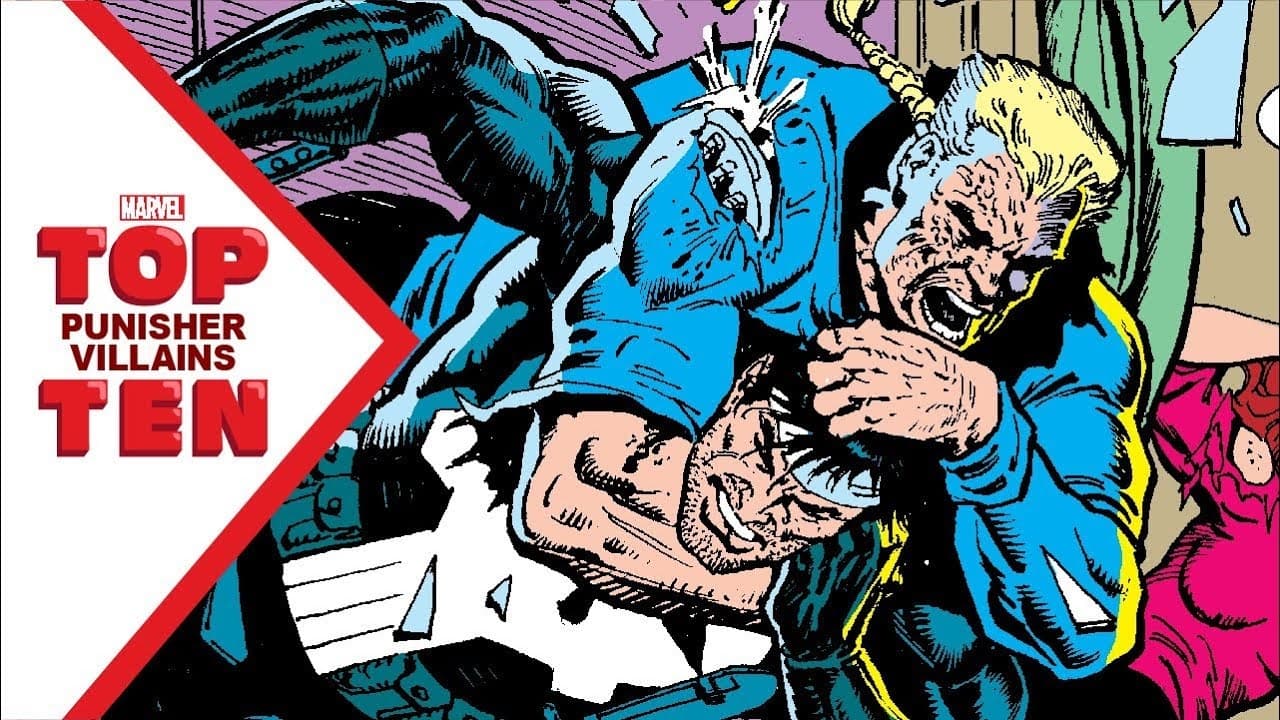 Top 10 Punisher Villains | Marvel