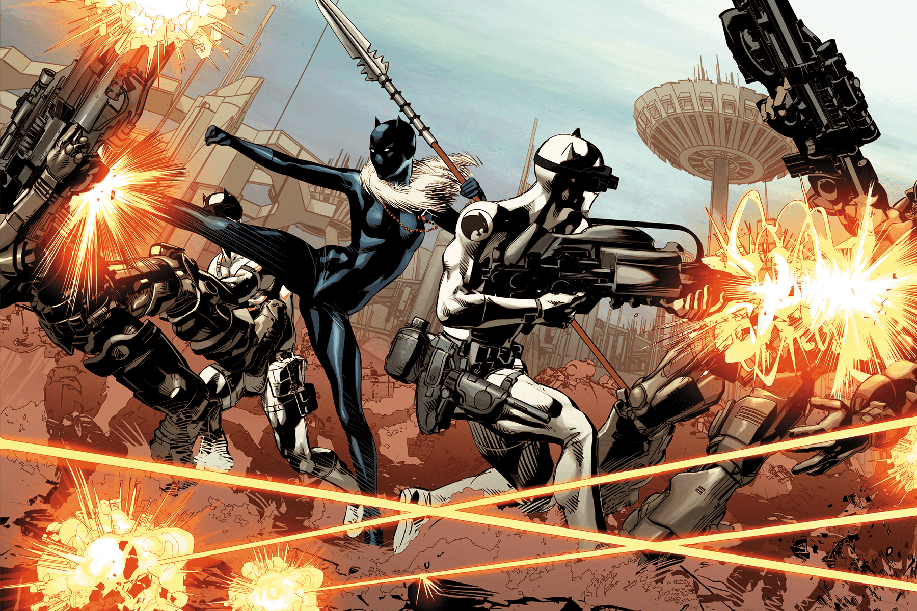 NEW AVENGERS (2013) #11 by Jonathan Hickman and Mike Deodato