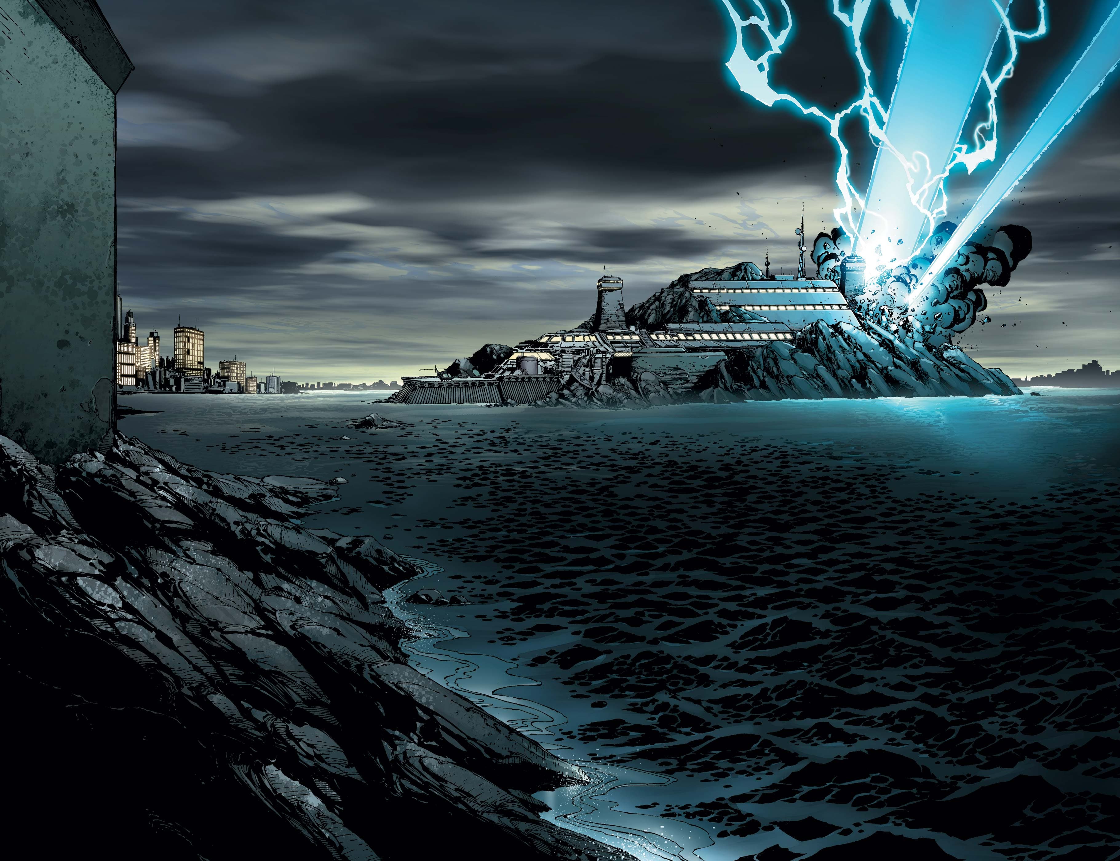 NEW AVENGERS (2004) #1 artwork by David Finch, Danny Miki, and Frank D'Armata