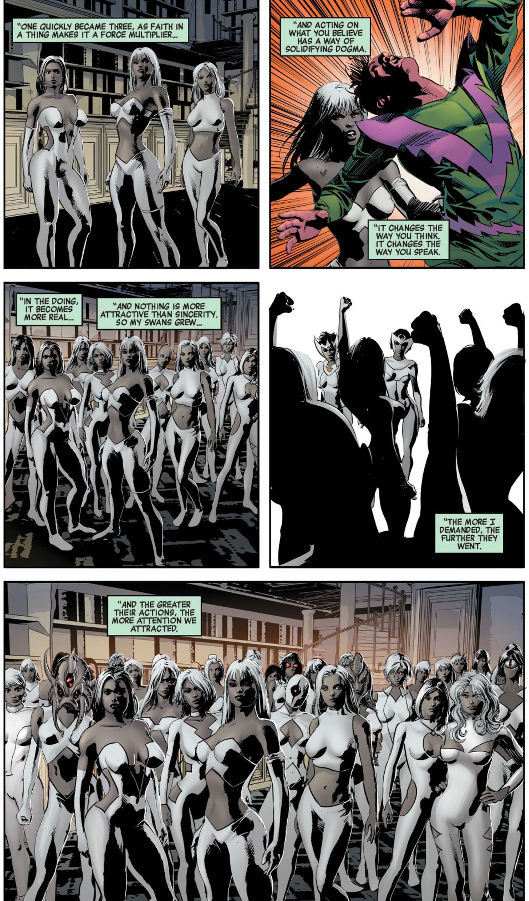 NEW AVENGERS (2013) #33 page by Jonathan Hickman and Mike Deodato