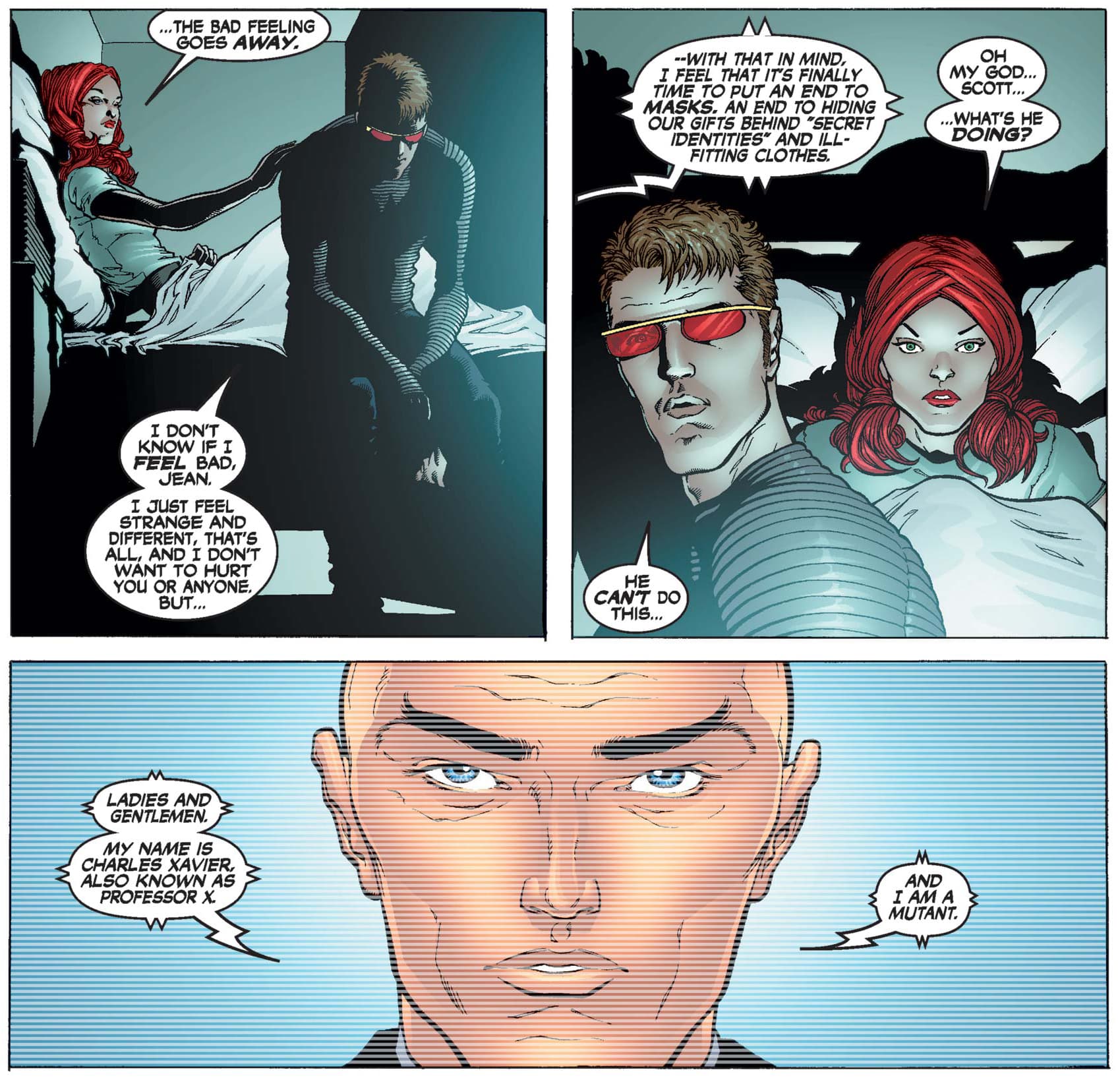 New X-Men (2001) #116 by Grant Morrison and Frank Quitely