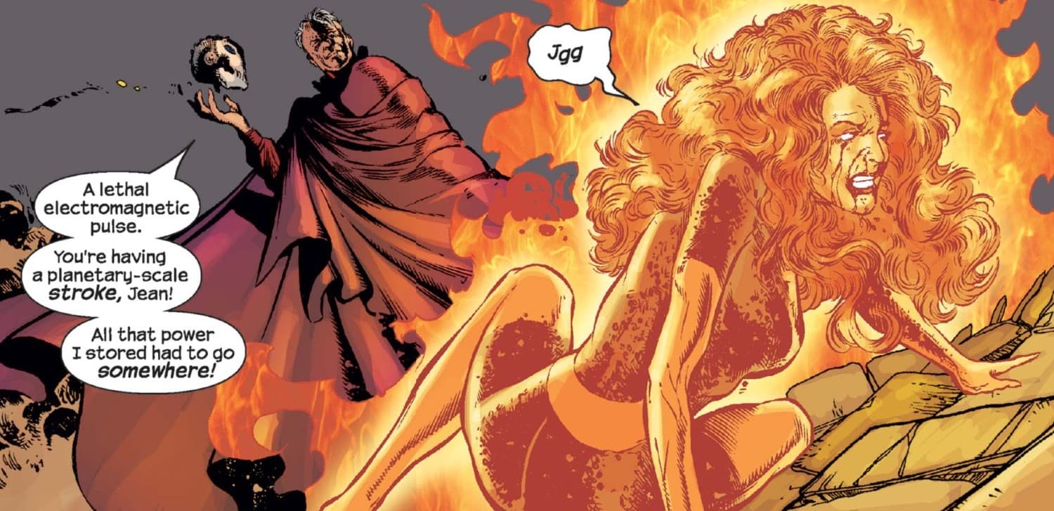 NEW X-MEN (2001) #150 artwork by Phil Jimenez, Andy Lanning, SImon Coleby, and Chris Chuckry