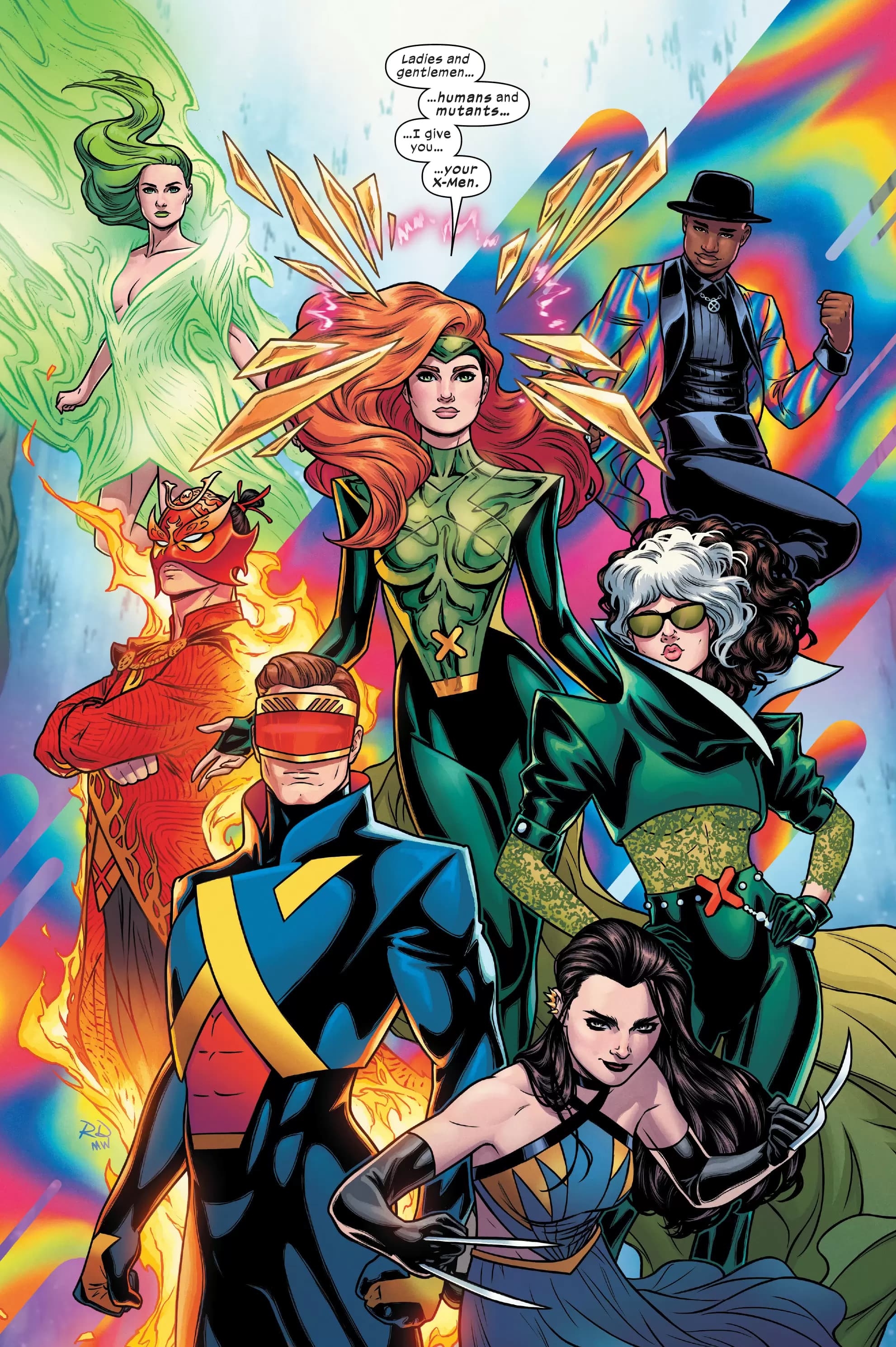 X-MEN (2019) #21 cover by Russell Dauterman