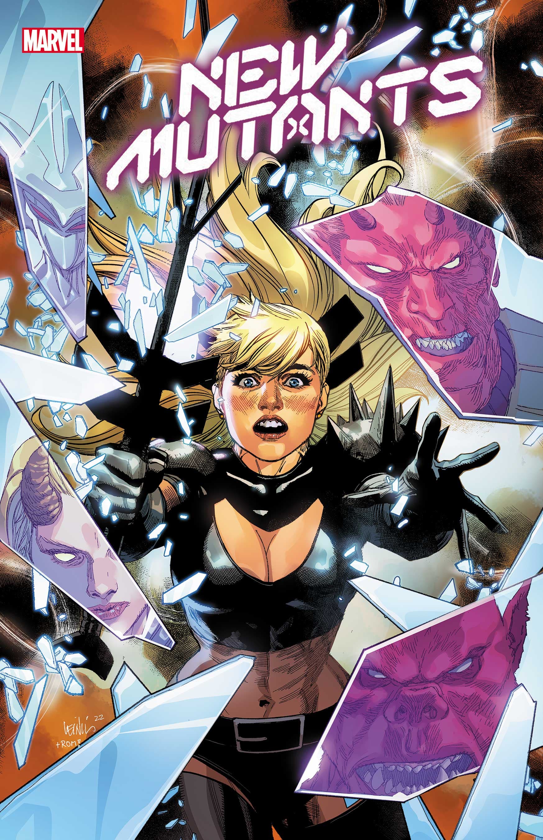 NEW MUTANTS #26 -Cover by LEINIL FRANCIS YU