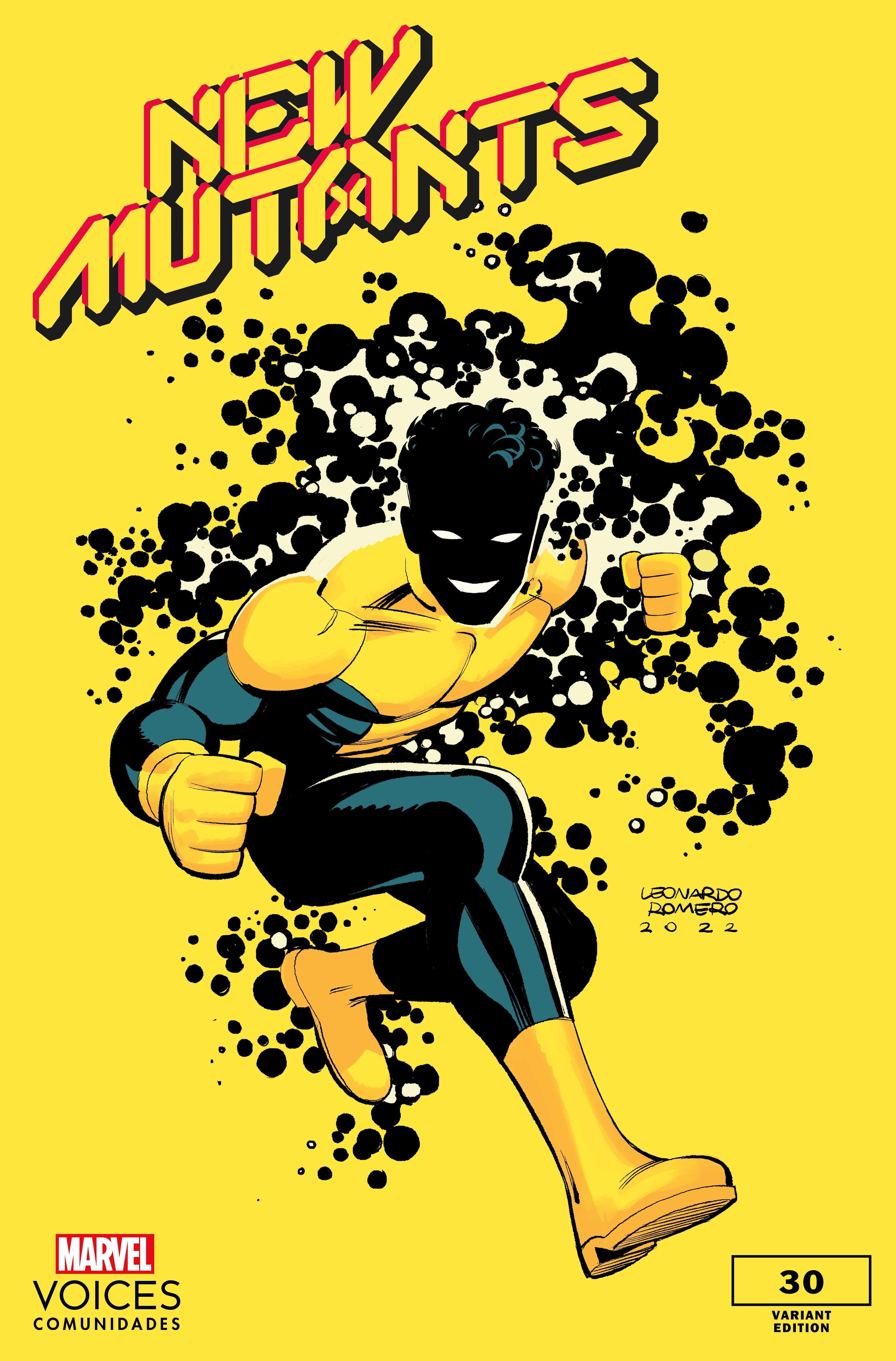 NEW MUTANTS #30 MARVEL’S VOICES COMMUNITY VARIANT COVER by LEONARDO ROMERO