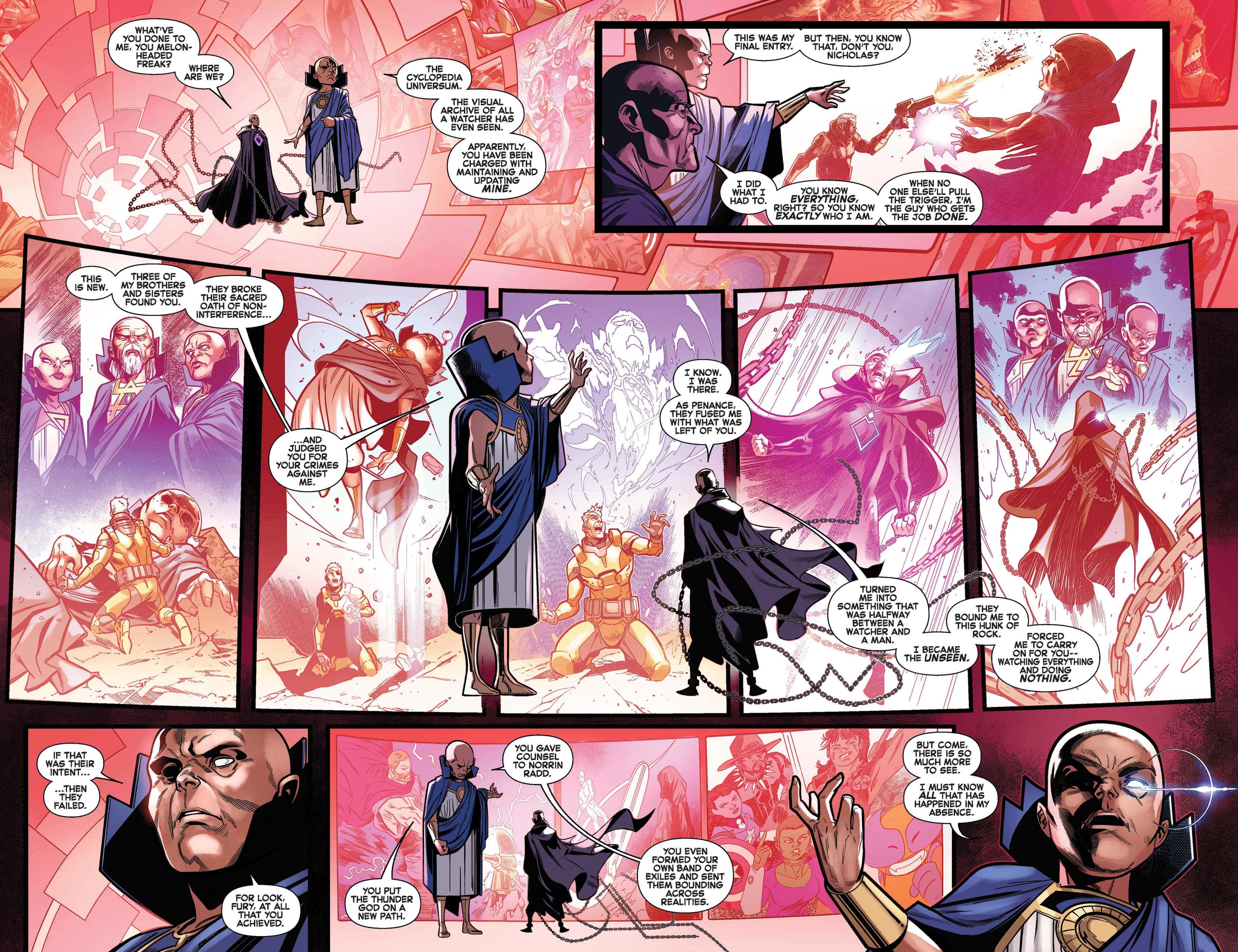 FANTASTIC FOUR (2018) #25 Nick Fury Sr.