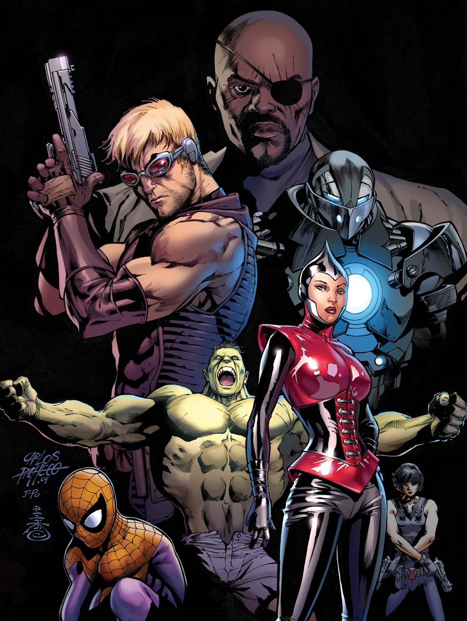 ULTIMATE AVENGERS (2009) #3 Ultimate Nick Fury